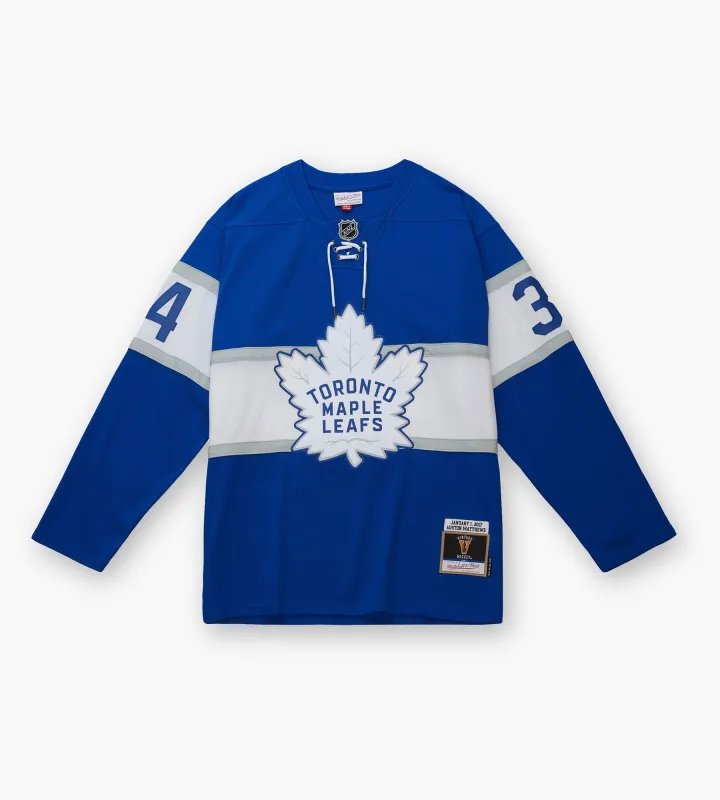 Toronto Maple  Leafs  Matthews NHL Jersey sold by Mr. Big and Tall