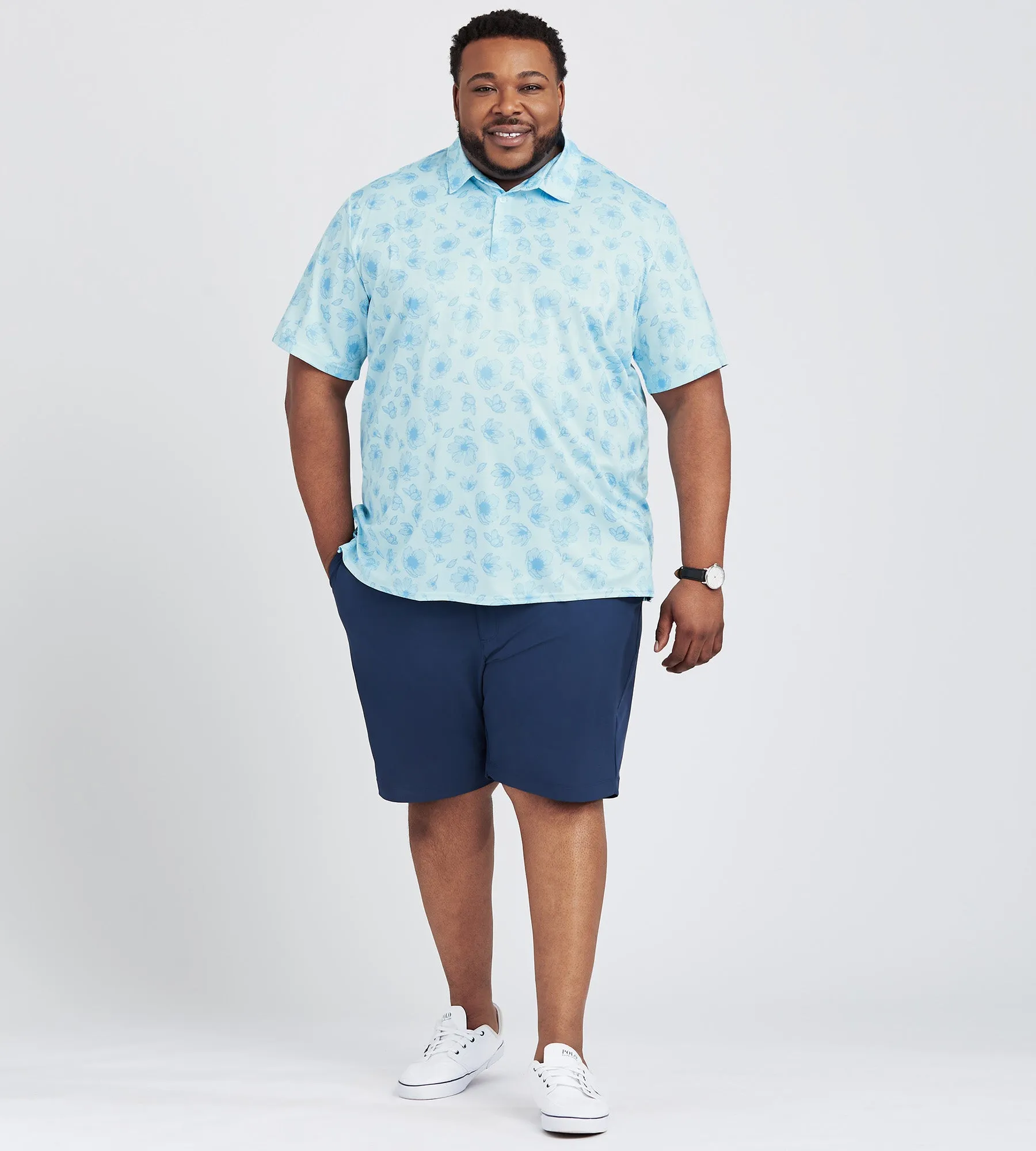 Floral Print Polo sold by Mr. Big and Tall product image thumbnail 3