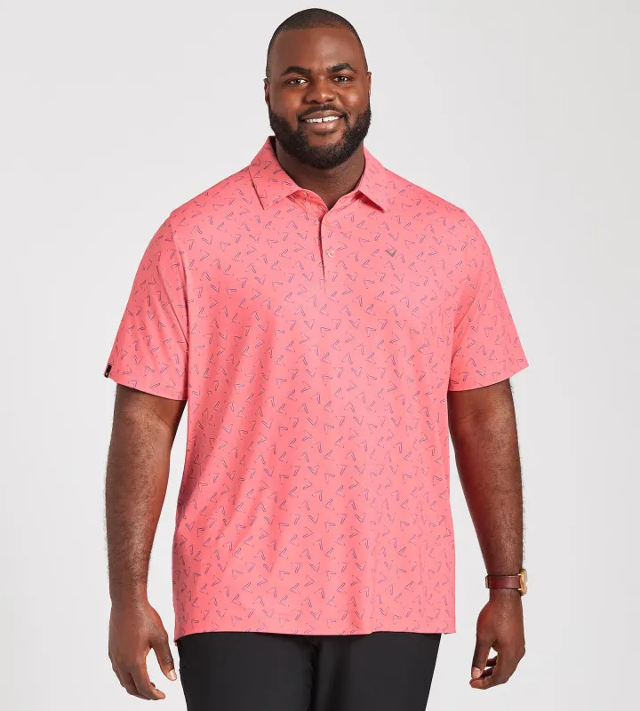 Chevron Printed Polo sold by Mr. Big and Tall