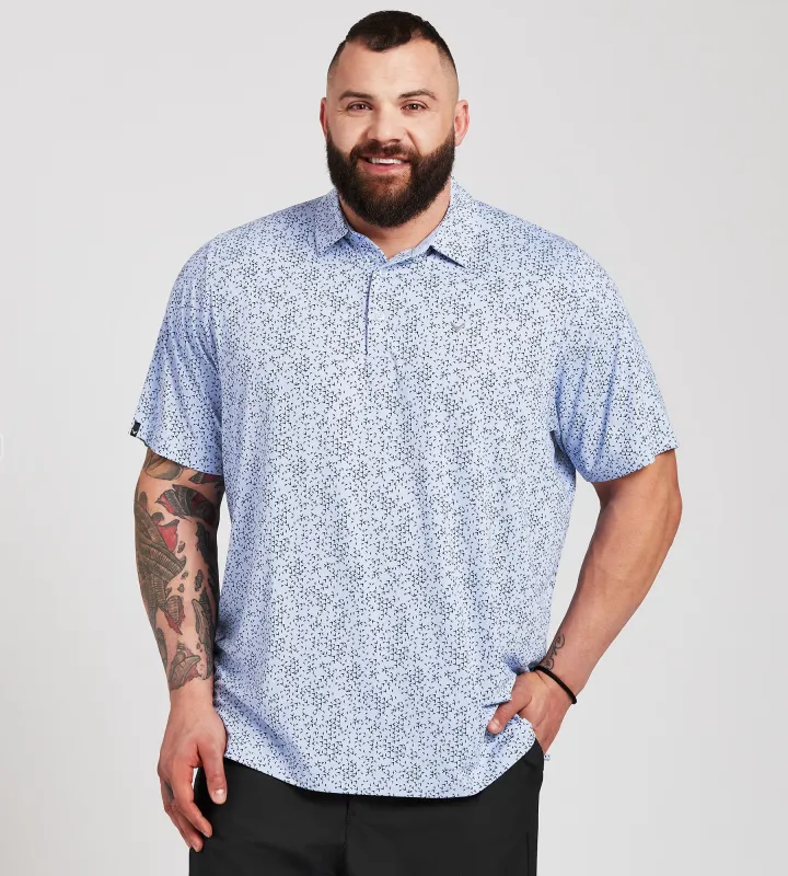 Chevron Printed Polo sold by Mr. Big and Tall