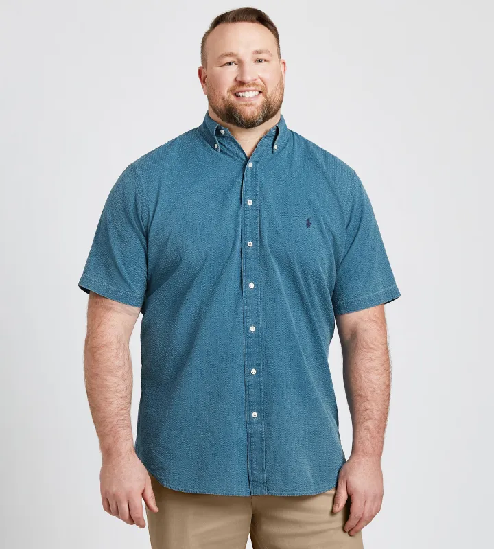 Seersucker Casual Shirt sold by Mr. Big and Tall