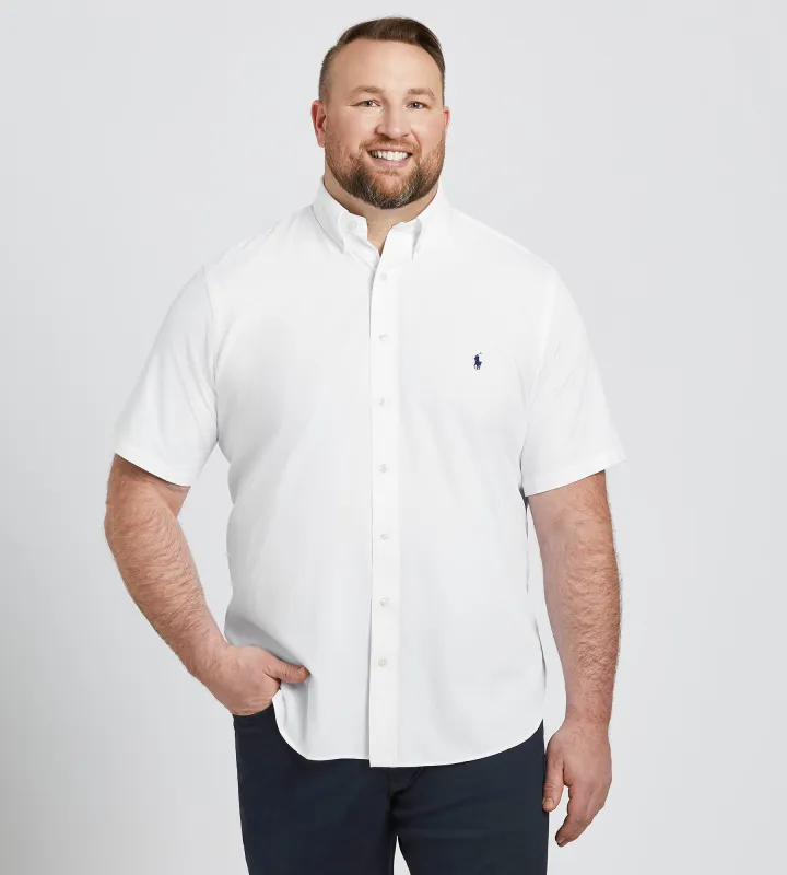 Solid Performance Oxford Casual Shirt sold by Mr. Big and Tall