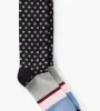 Polka Dot Stripes Socks sold by Mr. Big and Tall