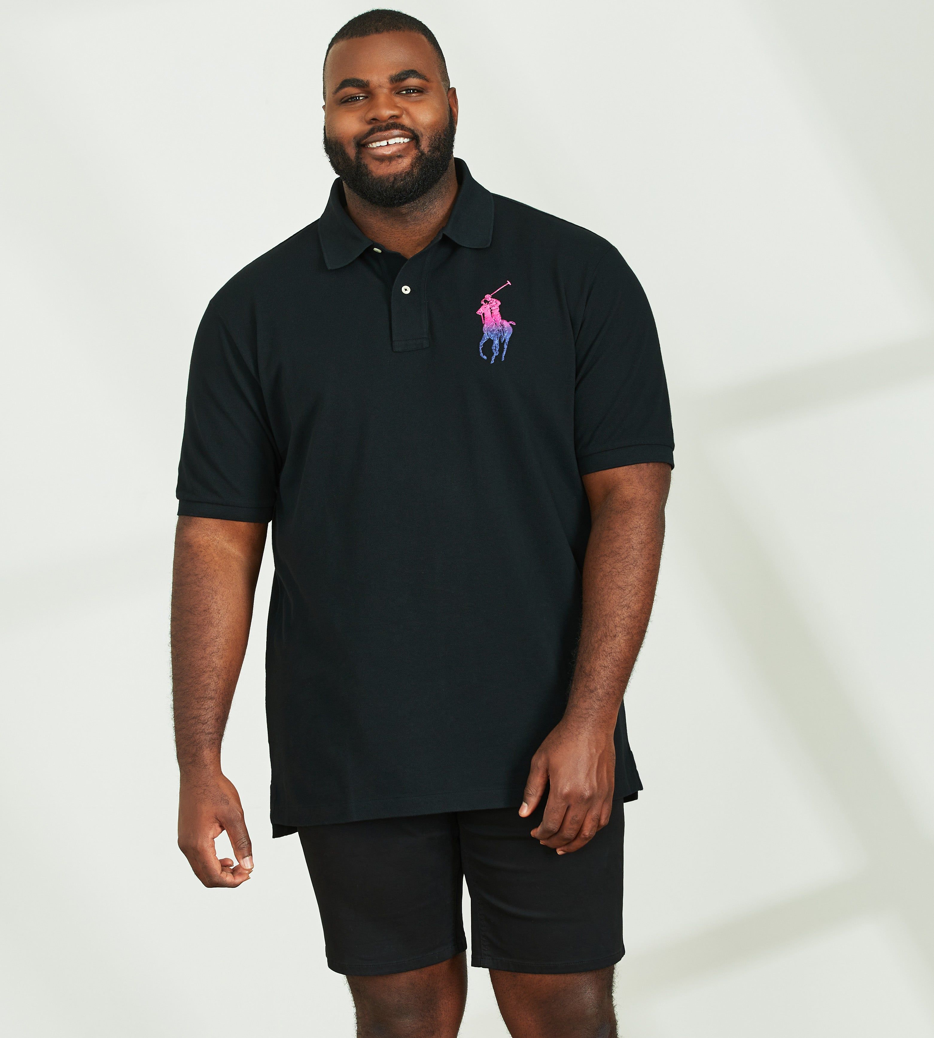 Big Pony Mesh Polo sold by Mr. Big and Tall