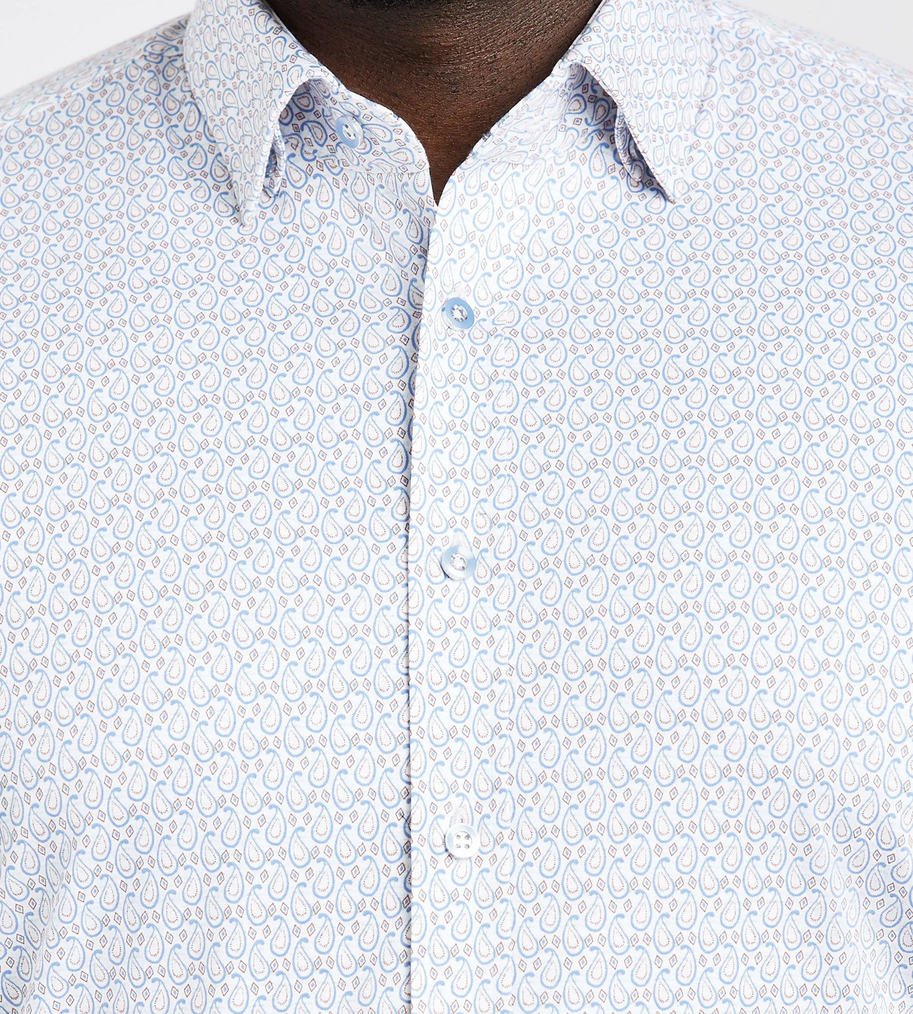 Paisley Print Casual Shirt sold by Mr. Big and Tall product image thumbnail 3