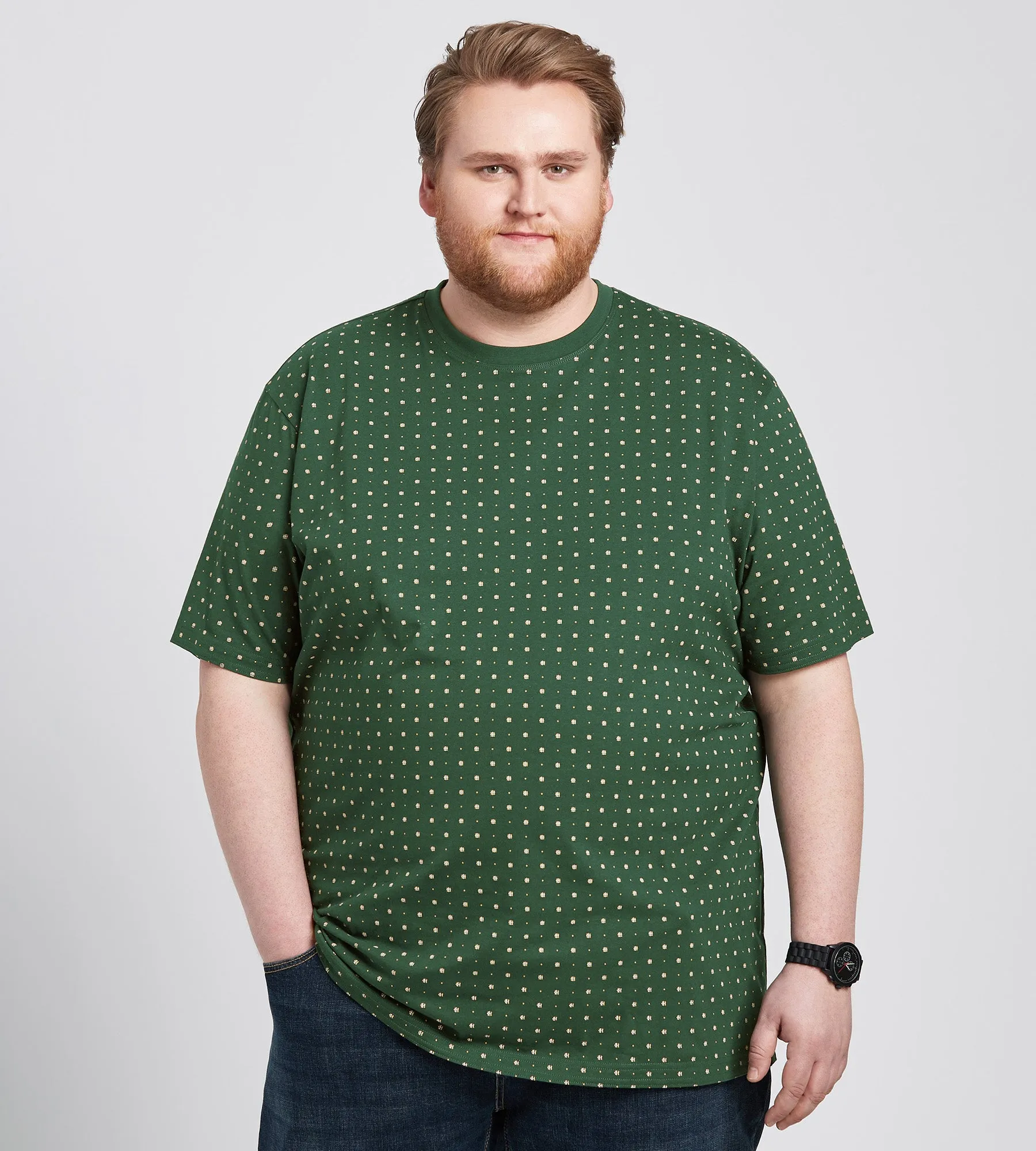 Ultimate Printed Crew Neck Tee sold by Mr. Big and Tall