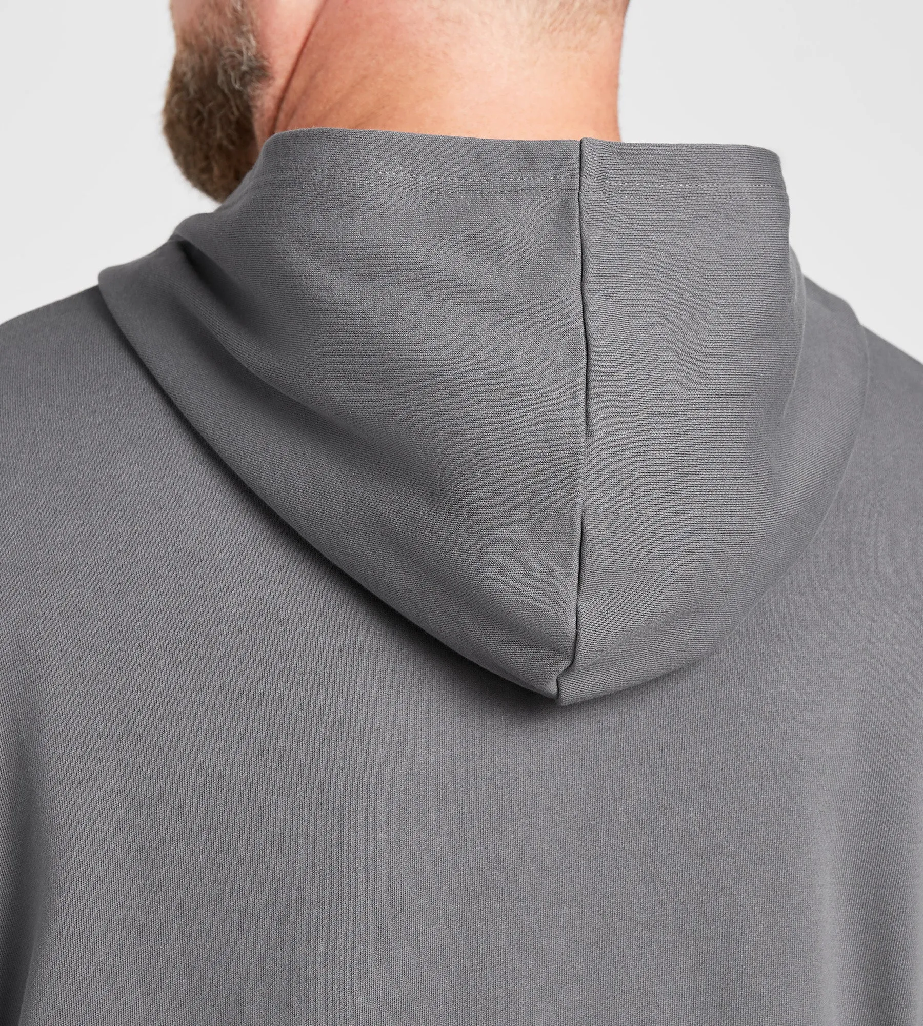 Distressed Logo Hoodie sold by Mr. Big and Tall product image thumbnail 4