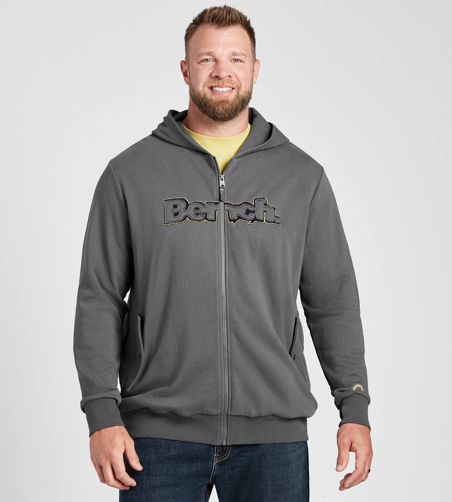 Distressed Logo Hoodie sold by Mr. Big and Tall