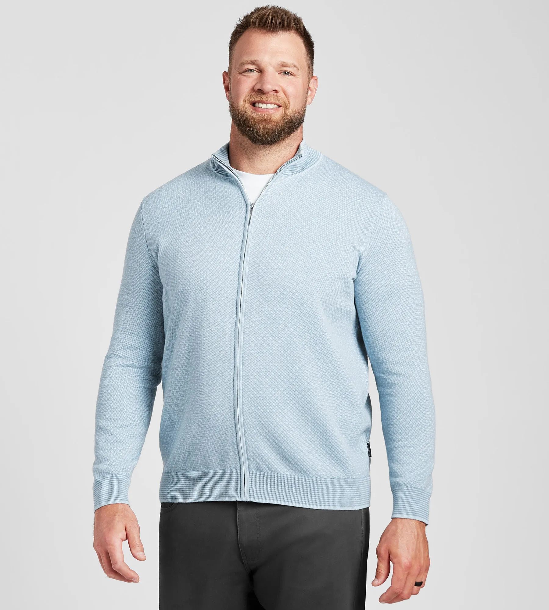 Hechter Paris Full Zip Sweater sold by Mr. Big and Tall product image thumbnail 2