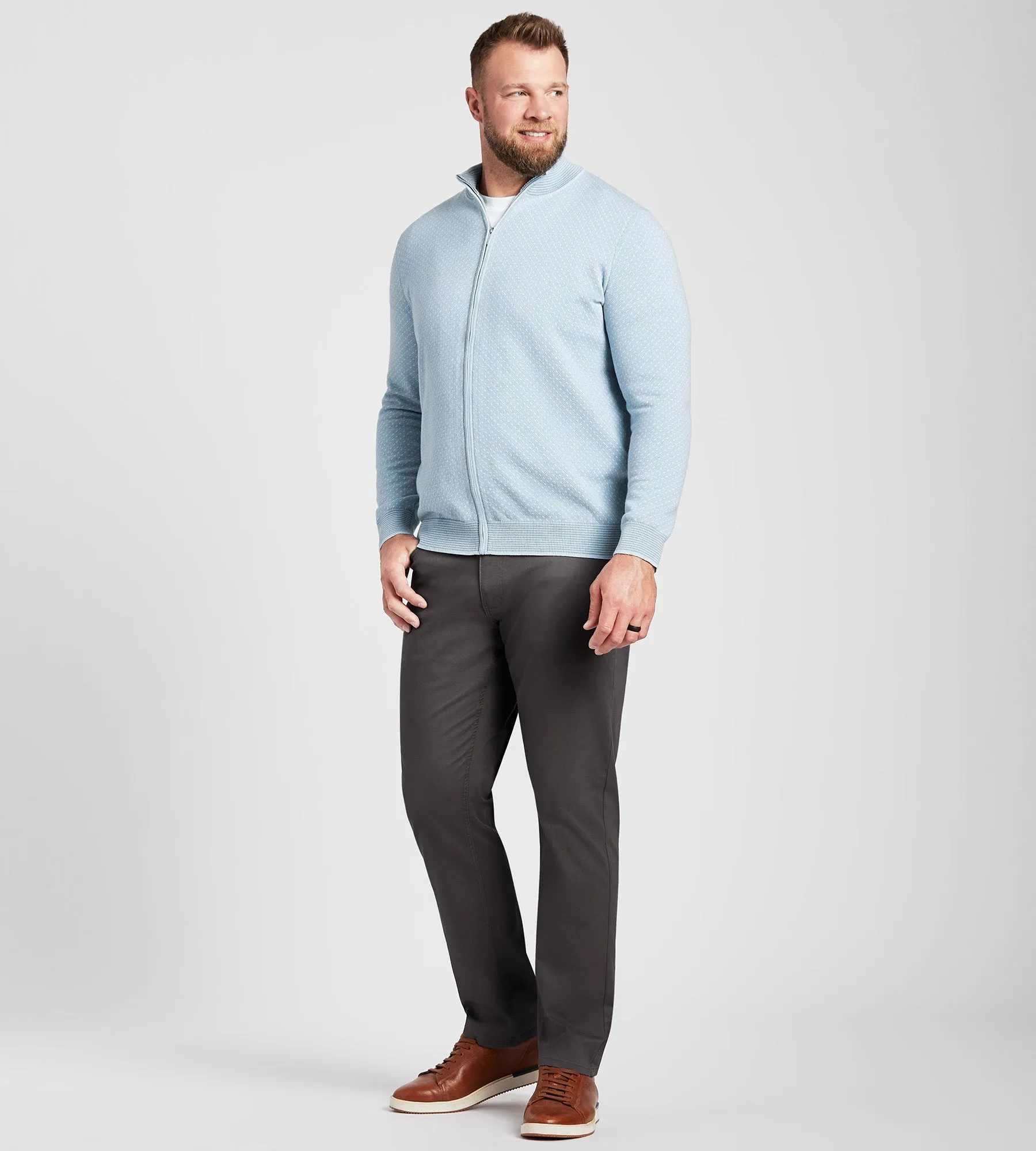 Hechter Paris Full Zip Sweater sold by Mr. Big and Tall product image thumbnail 5