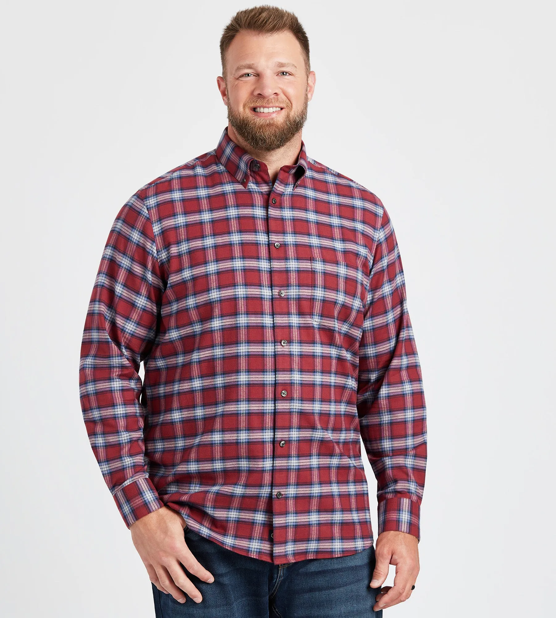 Plaid Flannel Shirt sold by Mr. Big and Tall