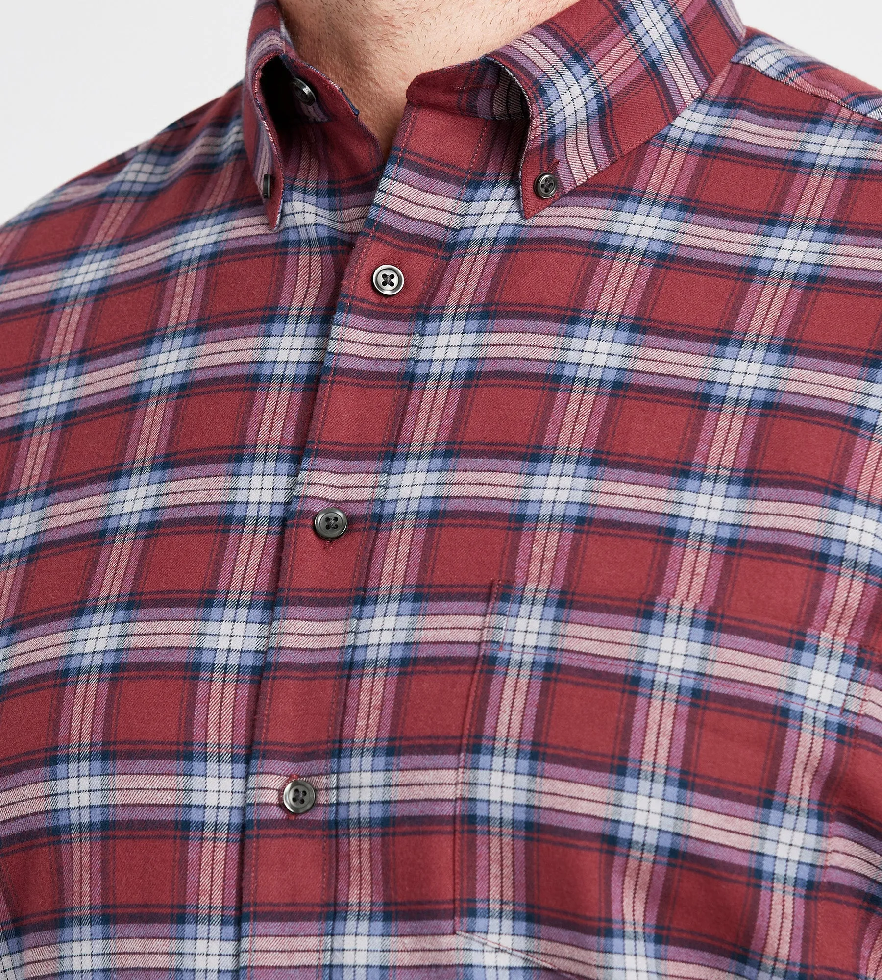 Plaid Flannel Shirt sold by Mr. Big and Tall product image thumbnail 2