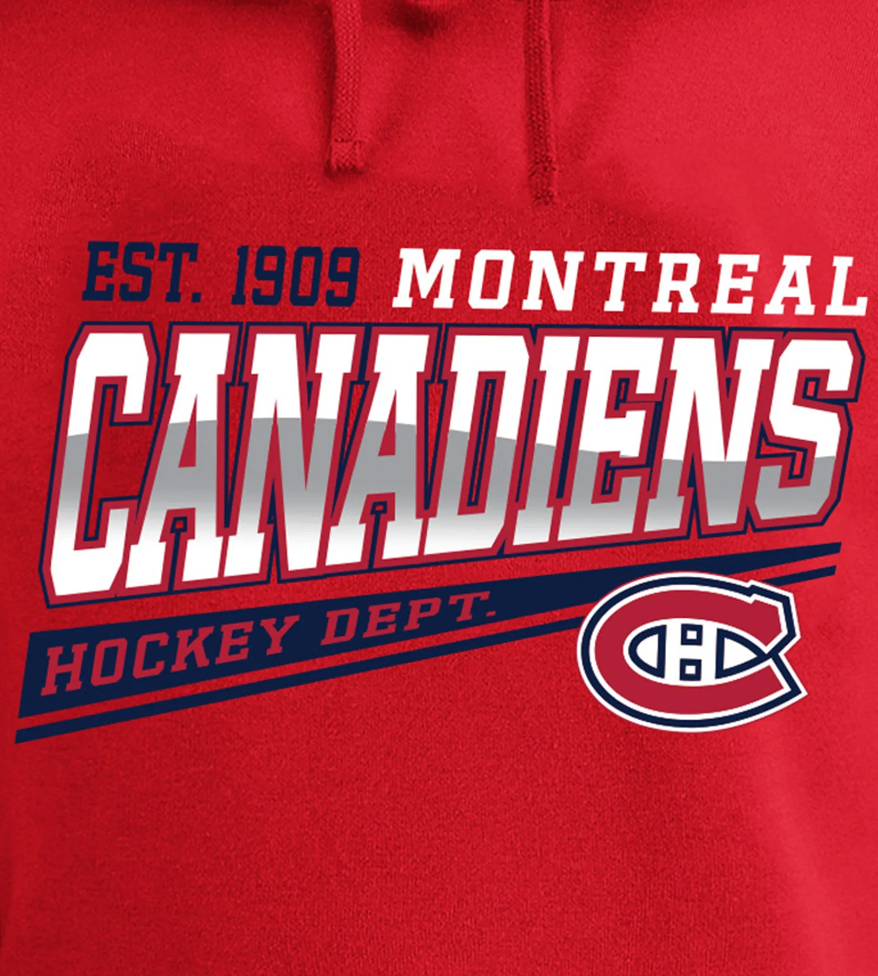 Montreal Canadiens NHL Hoodie sold by Mr. Big and Tall product image thumbnail 2