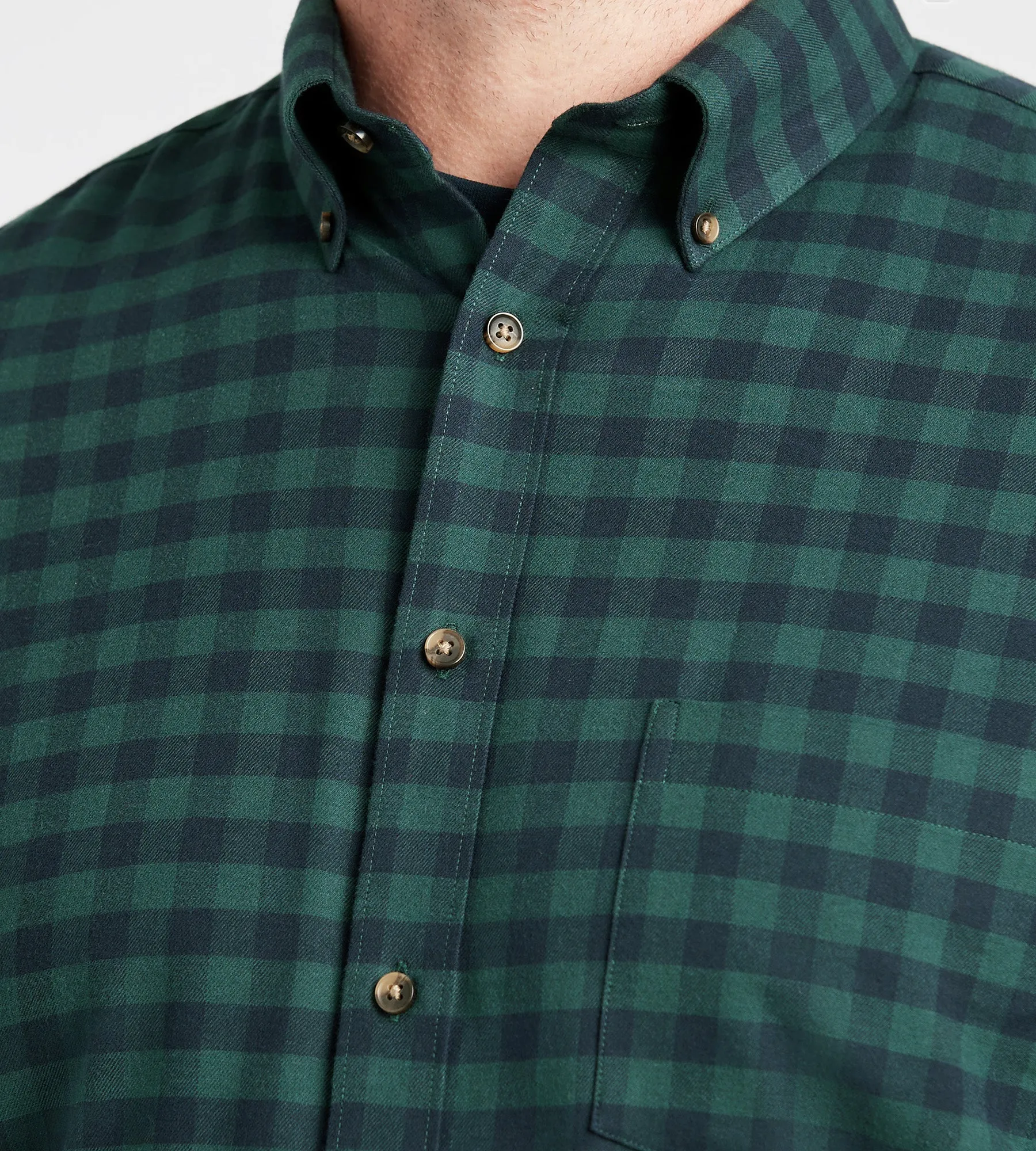 Plaid Flannel Shirt sold by Mr. Big and Tall product image thumbnail 2