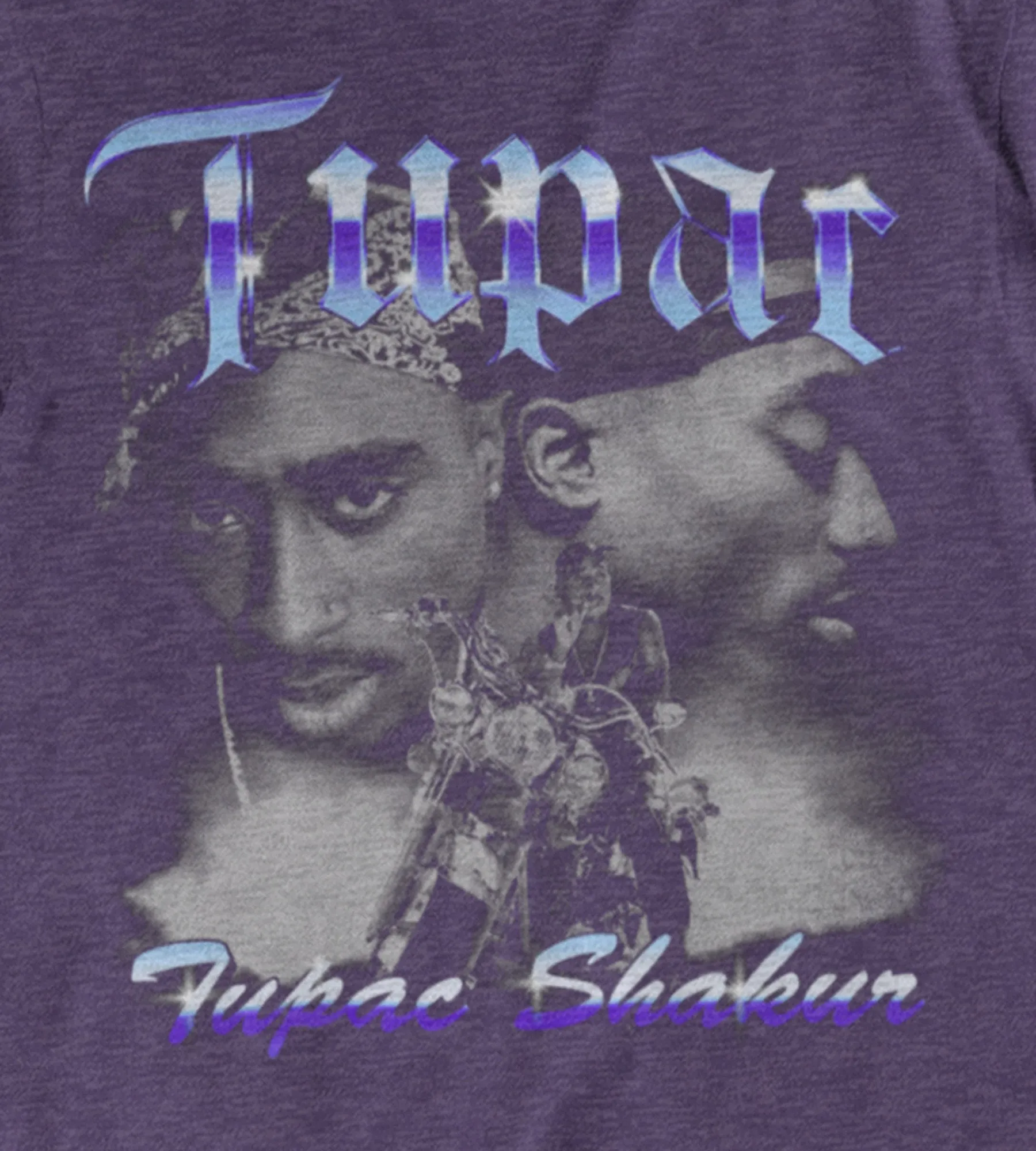 Tupac Graphic Tee sold by Mr. Big and Tall product image thumbnail 2