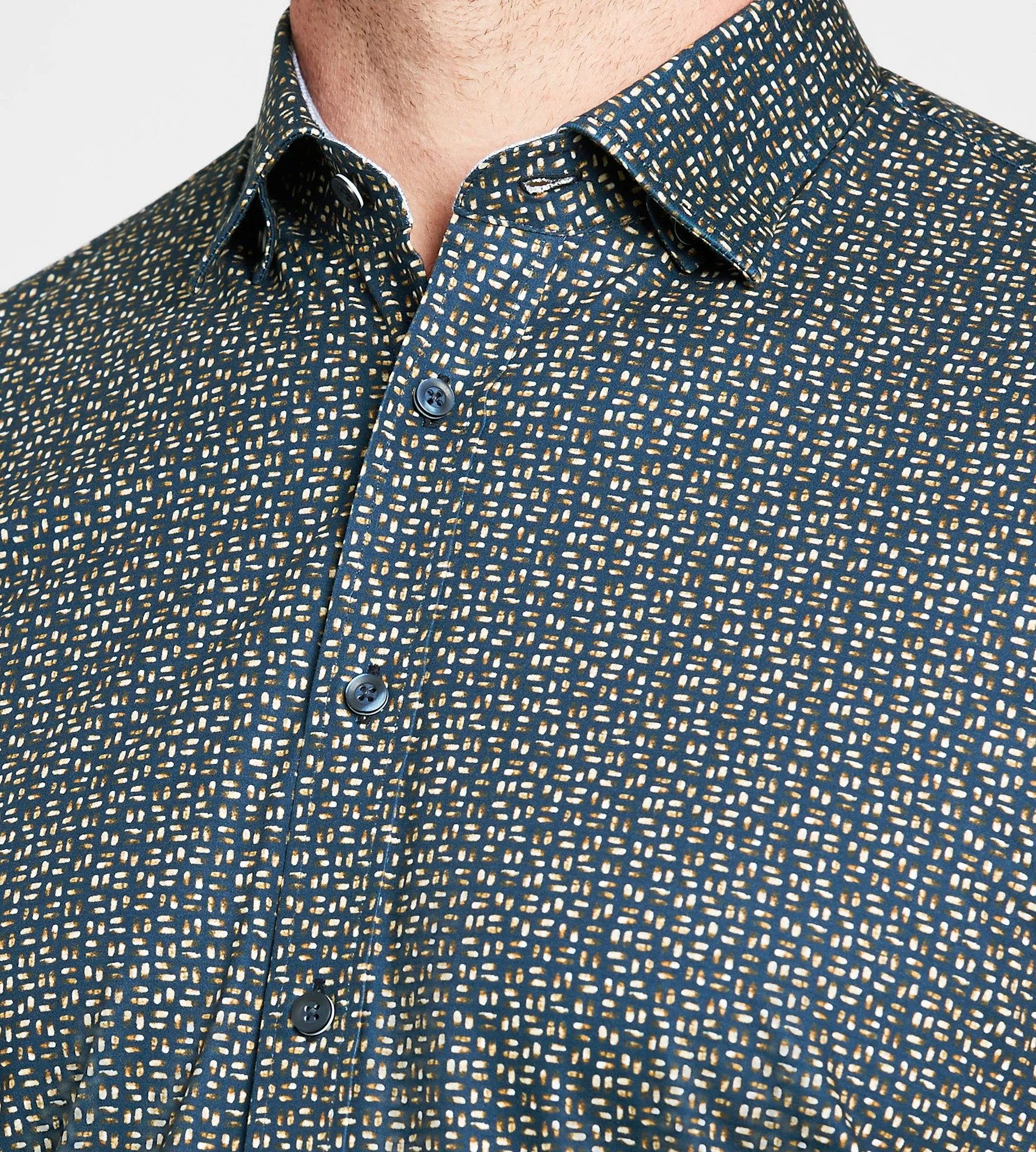 Abstract Print Shirt sold by Mr. Big and Tall product image thumbnail 2