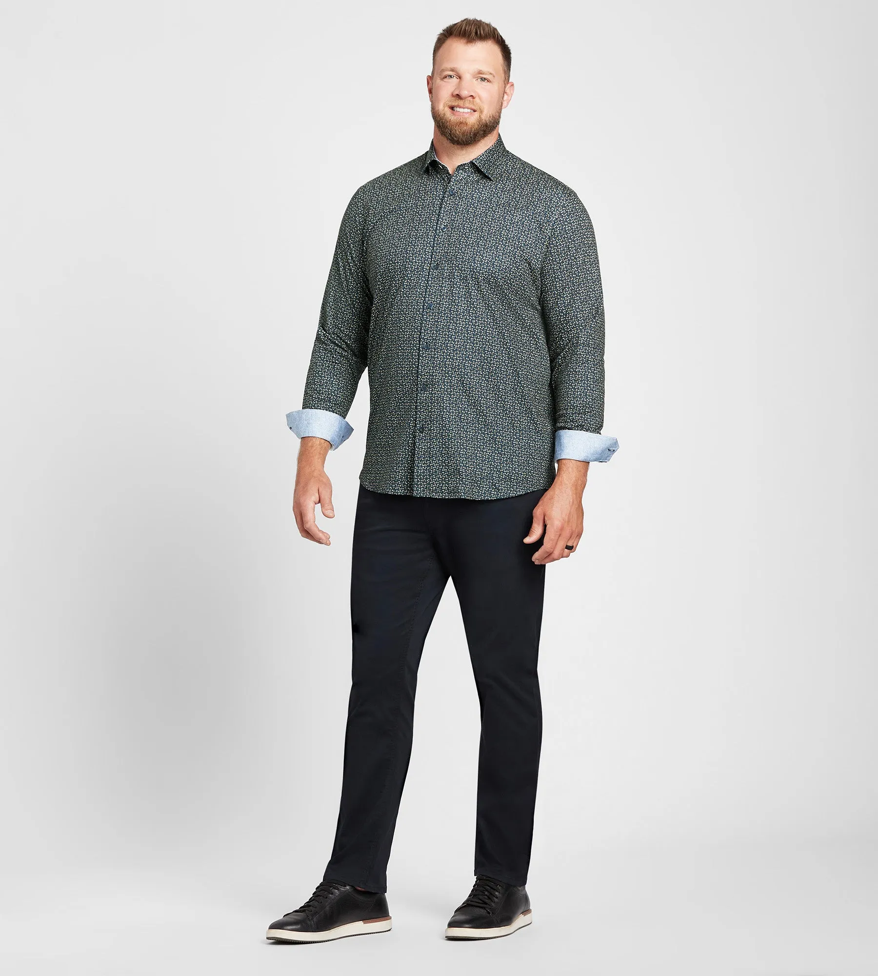 Abstract Print Shirt sold by Mr. Big and Tall product image thumbnail 3