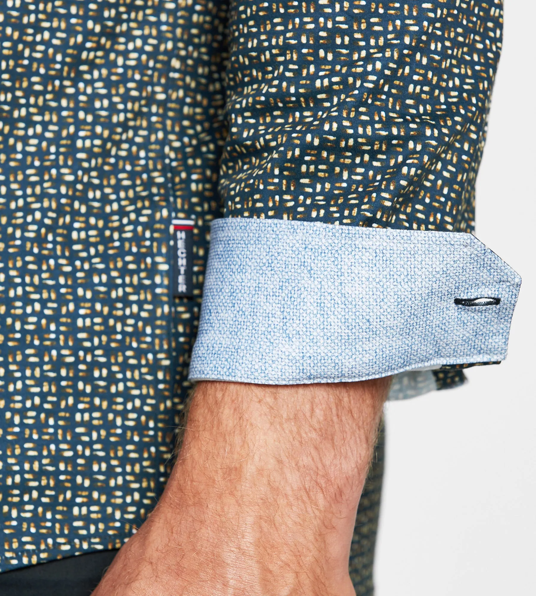 Abstract Print Shirt sold by Mr. Big and Tall product image thumbnail 4