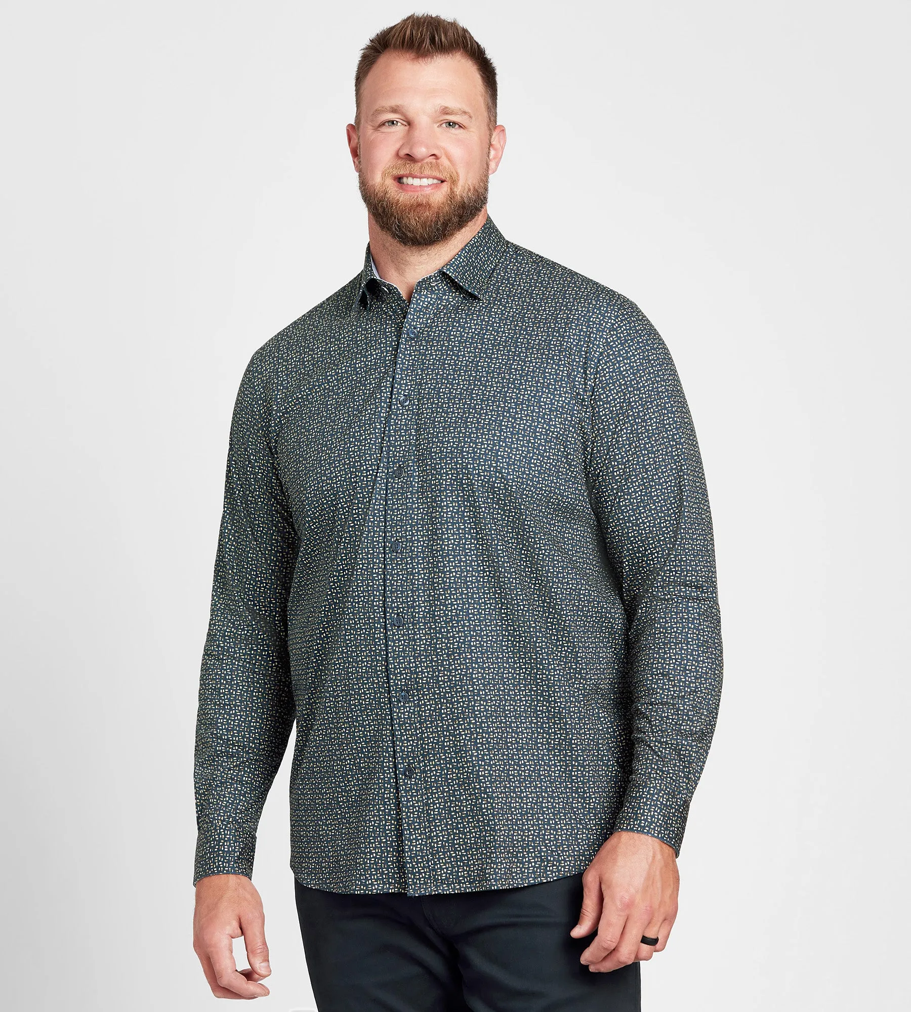 Abstract Print Shirt sold by Mr. Big and Tall