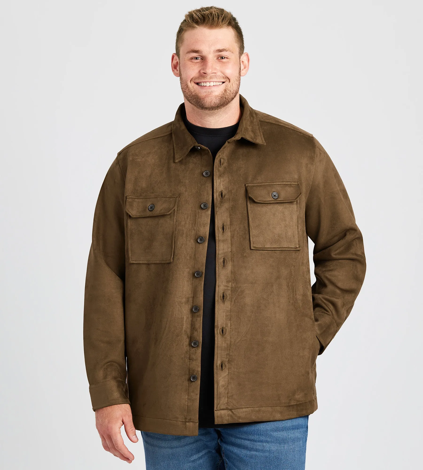Moleskin Overshirt sold by Mr. Big and Tall product image thumbnail 4