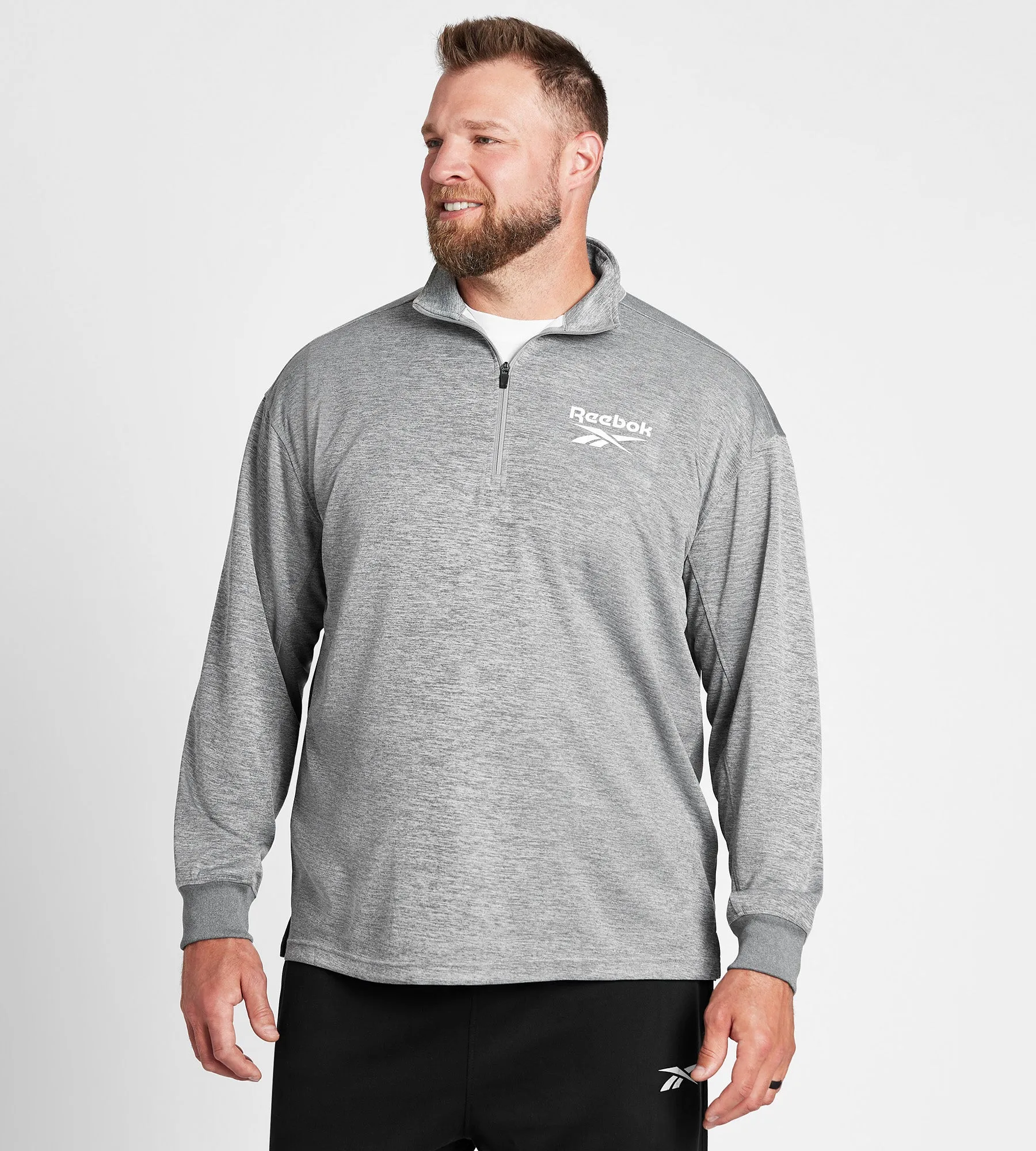 1/4 Zip Long Sleeve Active Top sold by Mr. Big and Tall