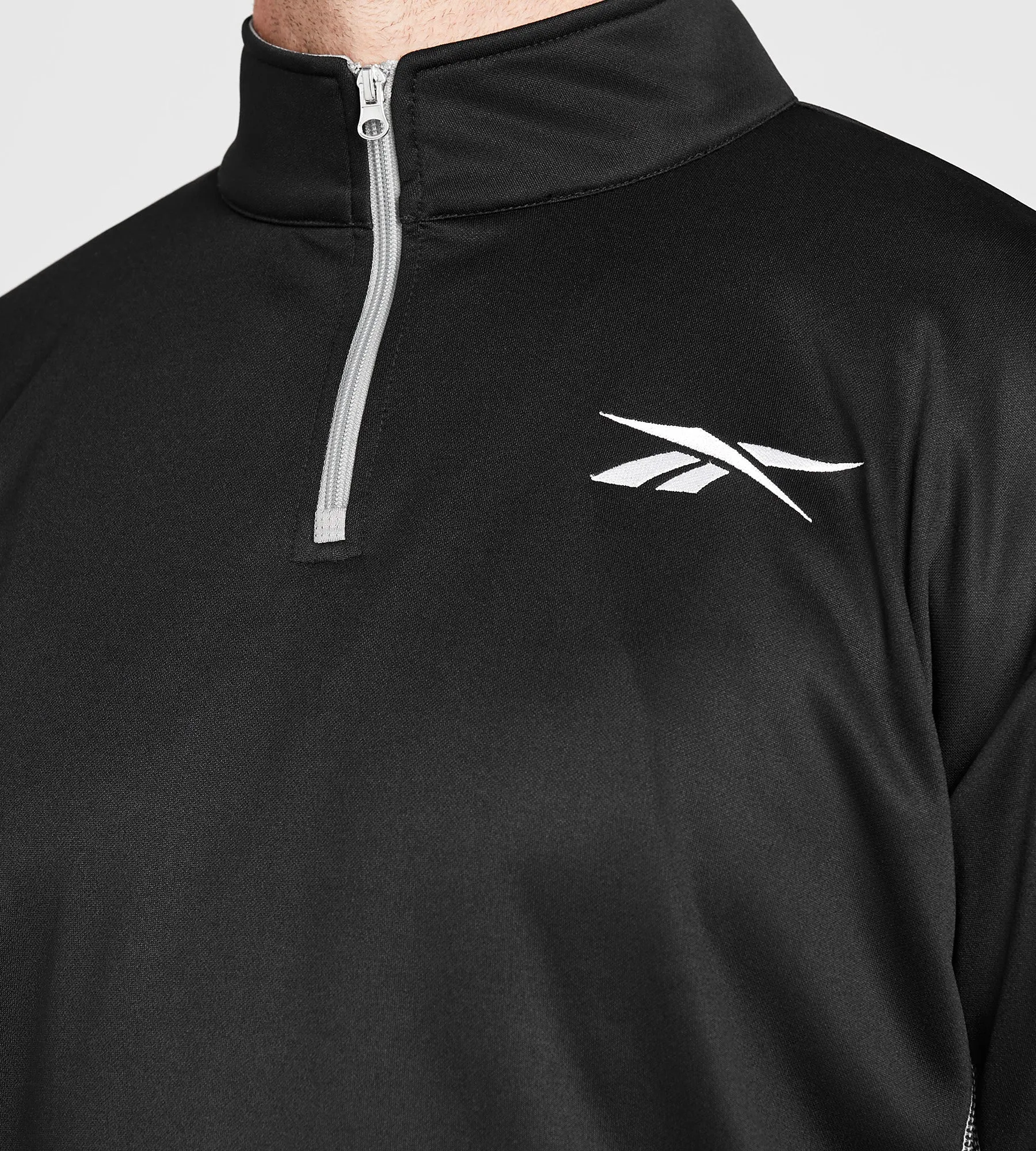 1/4 Zip Long Sleeve Top With Side Panel sold by Mr. Big and Tall product image thumbnail 3