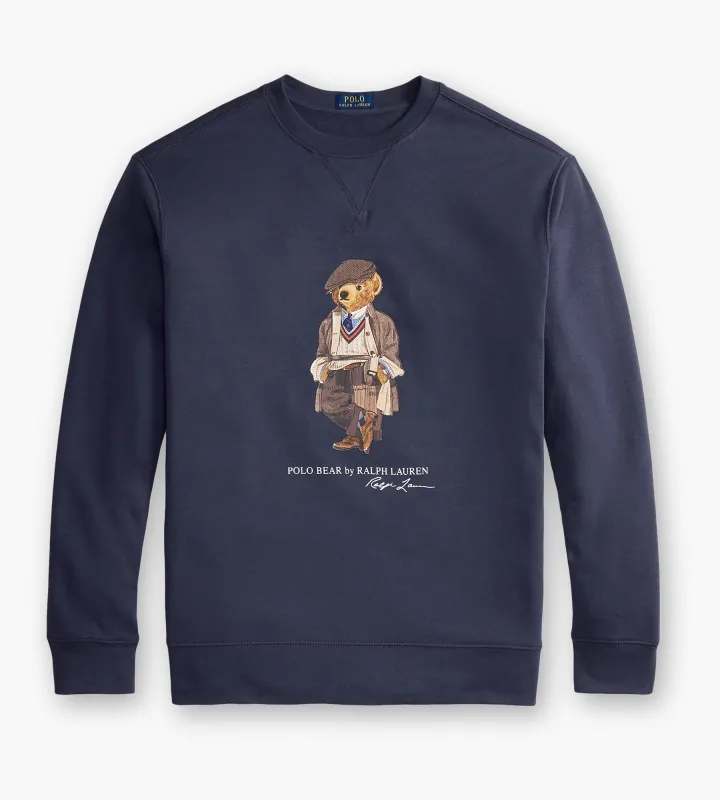 Bear Crewneck Fleece Top sold by Mr. Big and Tall