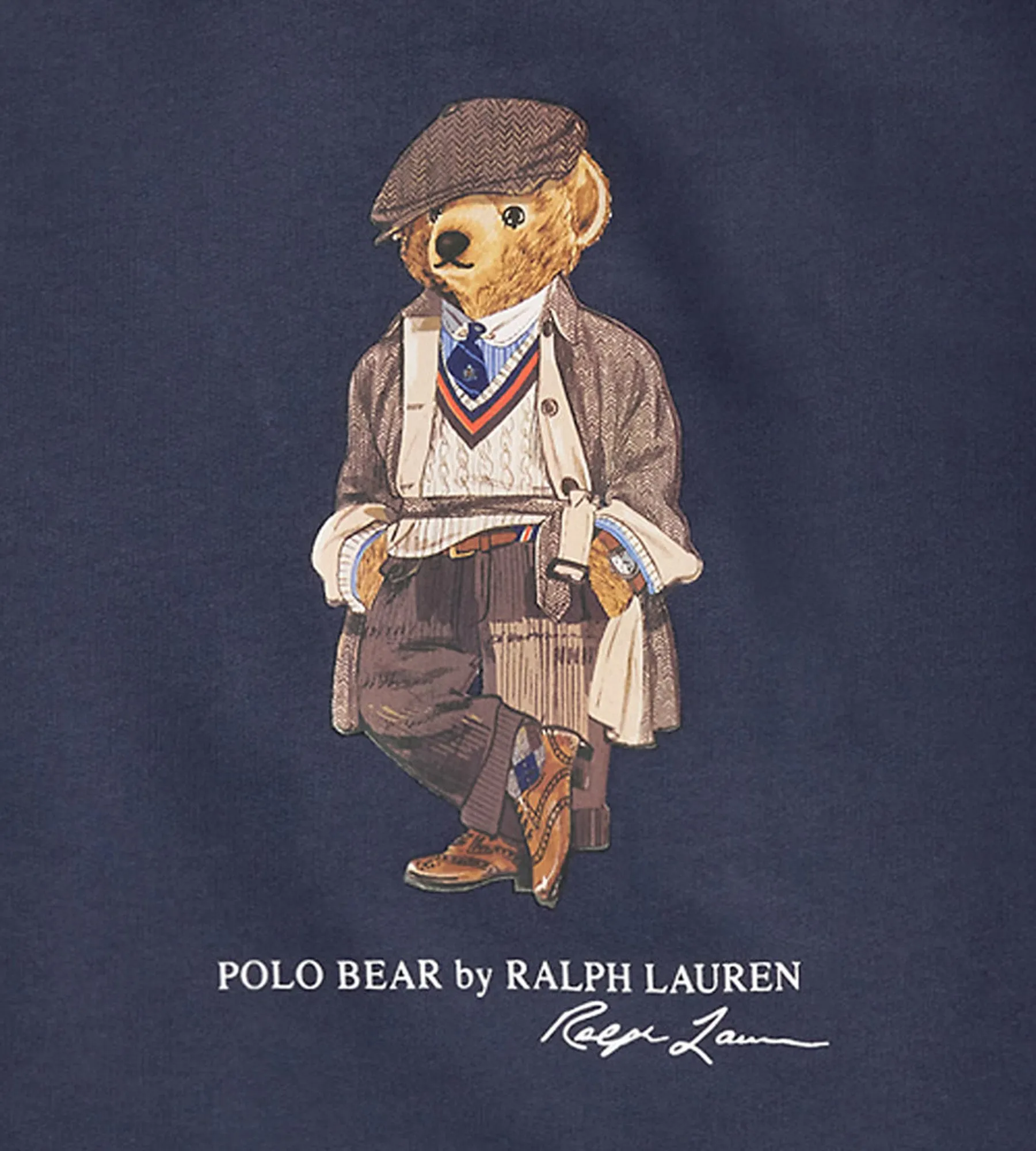 Bear Crewneck Fleece Top sold by Mr. Big and Tall product image thumbnail 2