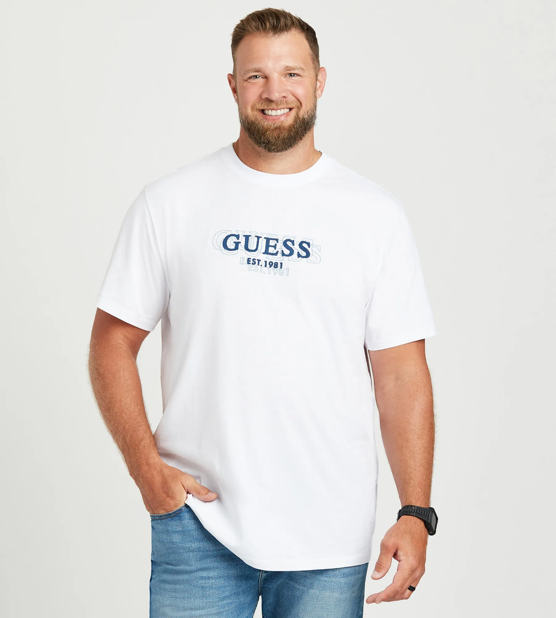 Small Logo Tee sold by Mr. Big and Tall