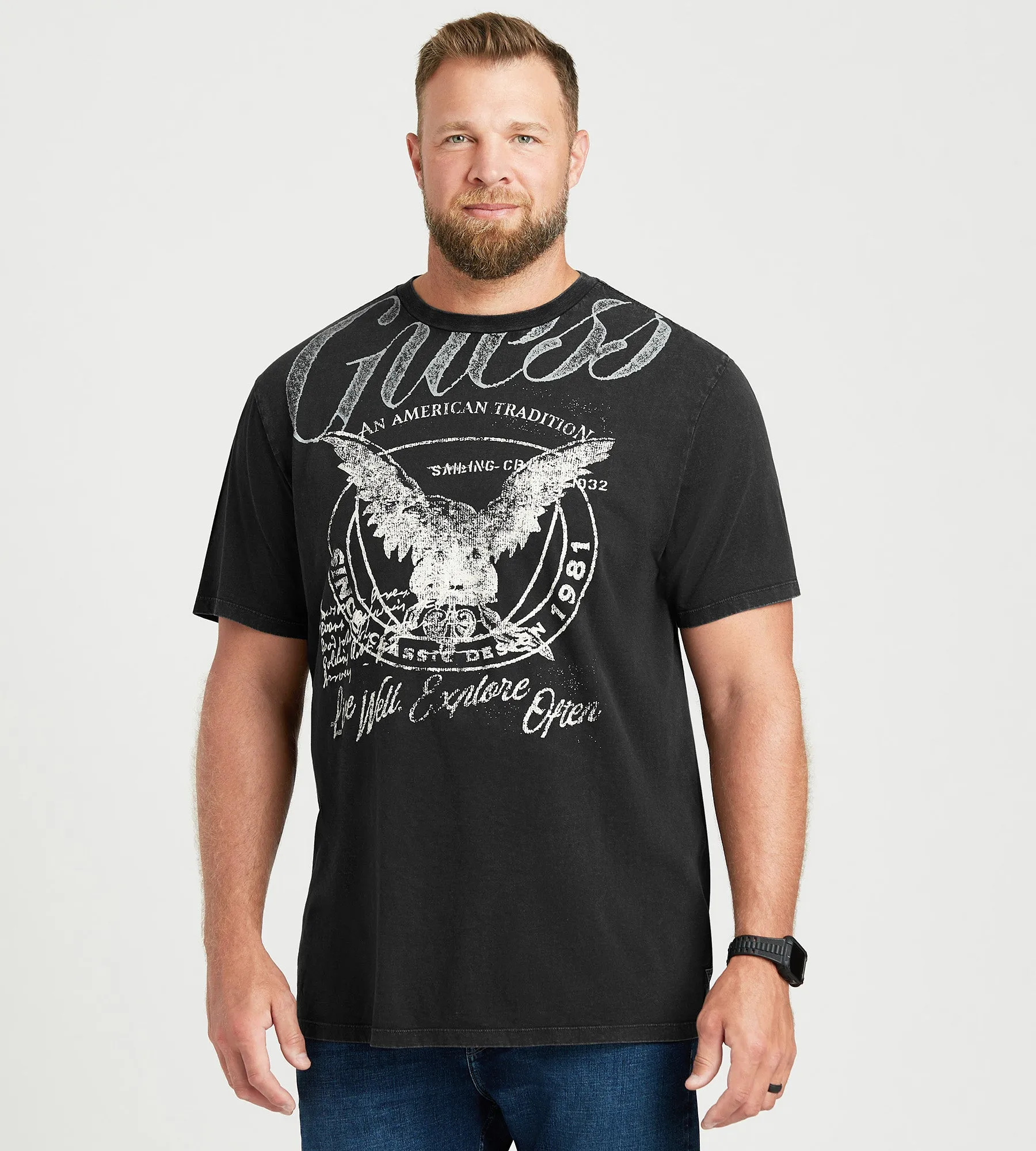 Live Well Tee sold by Mr. Big and Tall