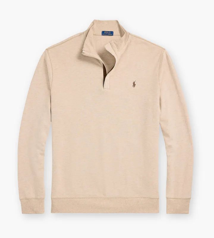 Lux 1/4 Zip Jersey Top sold by Mr. Big and Tall