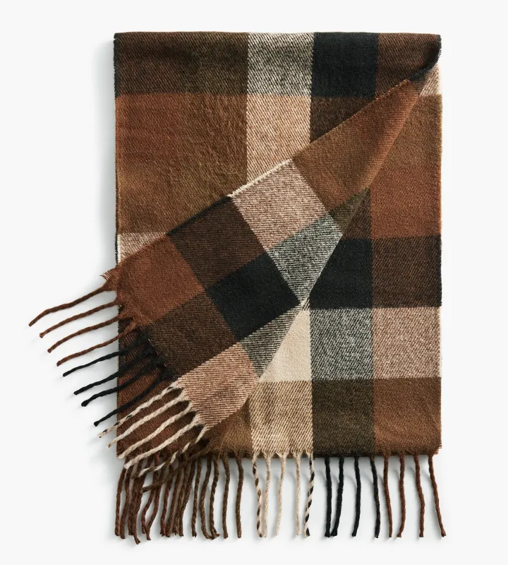 Buffalo Plaid Scarf sold by Mr. Big and Tall