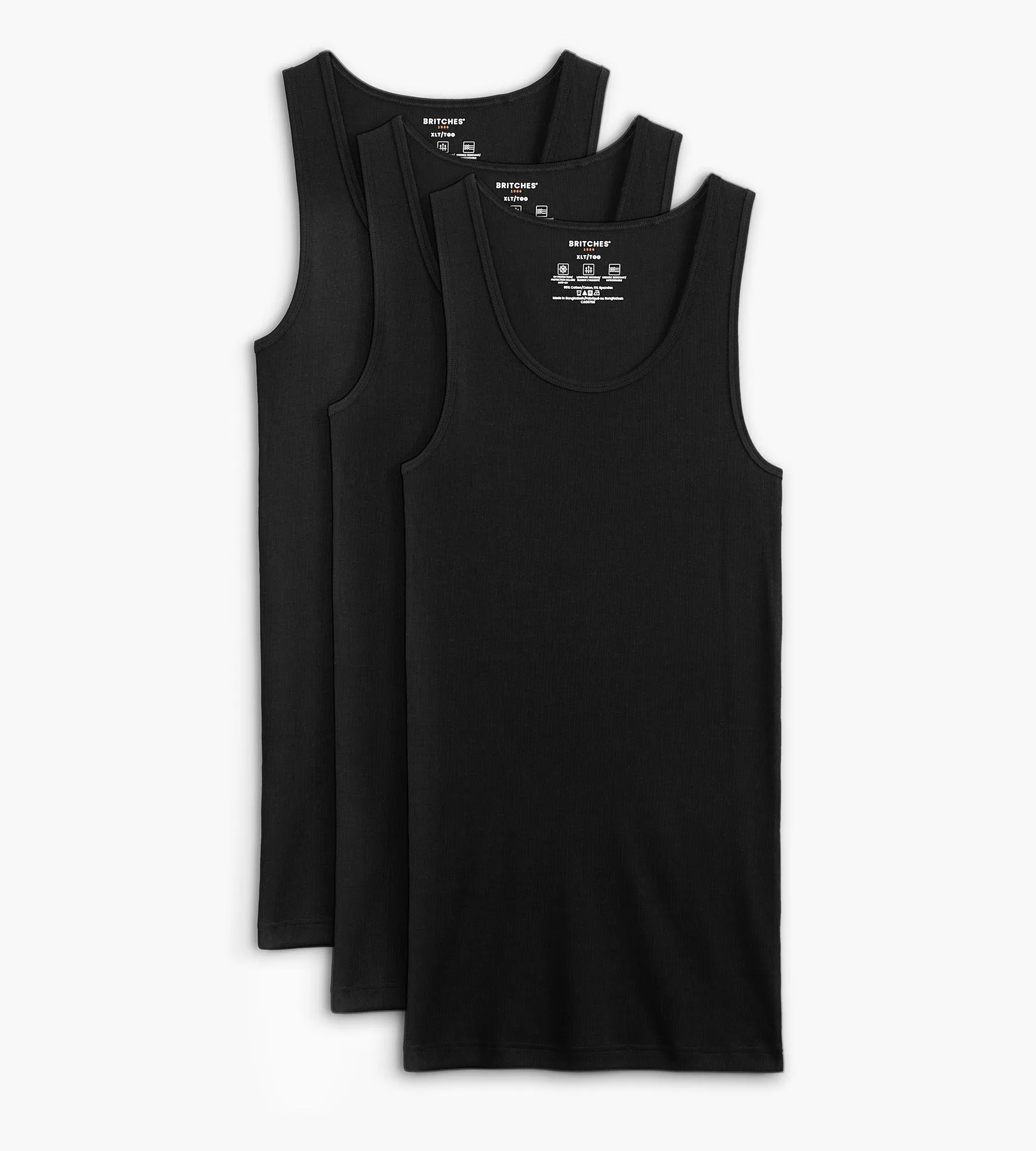 3-Pack Athletic Tank sold by Mr. Big and Tall