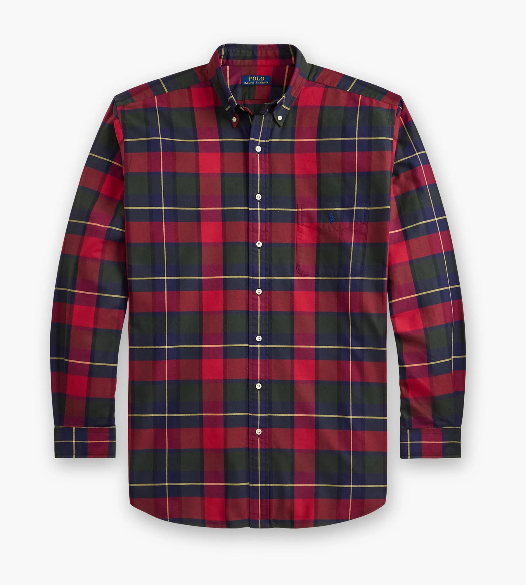 Plaid Oxford Shirt sold by Mr. Big and Tall