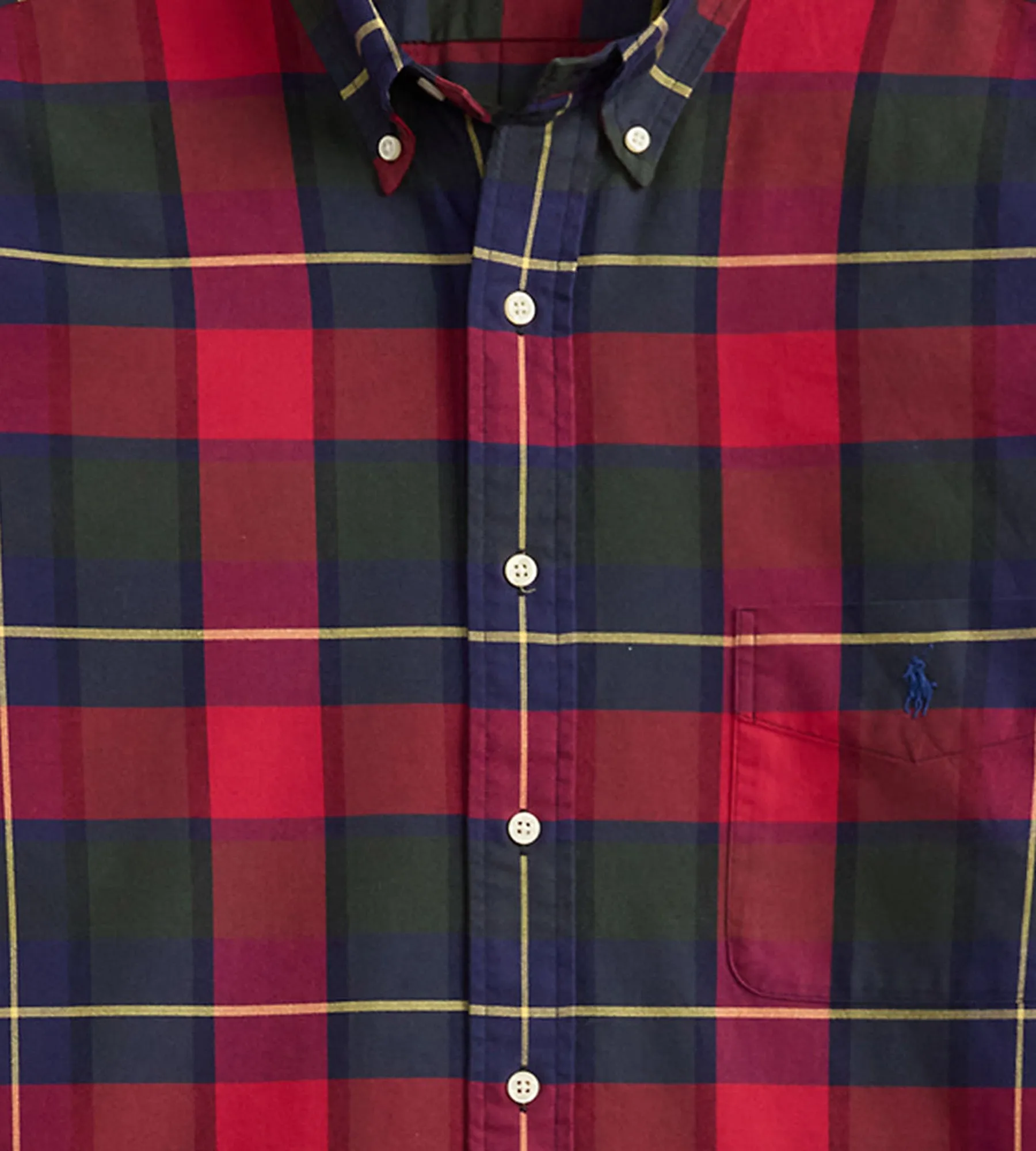 Plaid Oxford Shirt sold by Mr. Big and Tall product image thumbnail 2