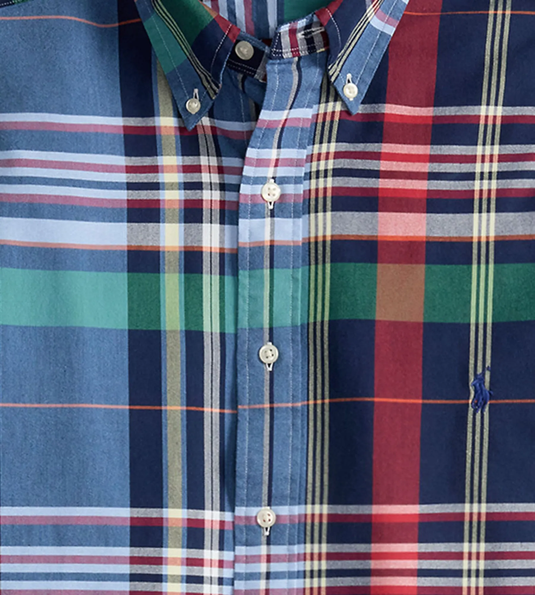 Plaid Oxford Shirt sold by Mr. Big and Tall product image thumbnail 2