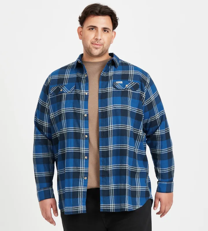 Stretch Flannel Shirt sold by Mr. Big and Tall