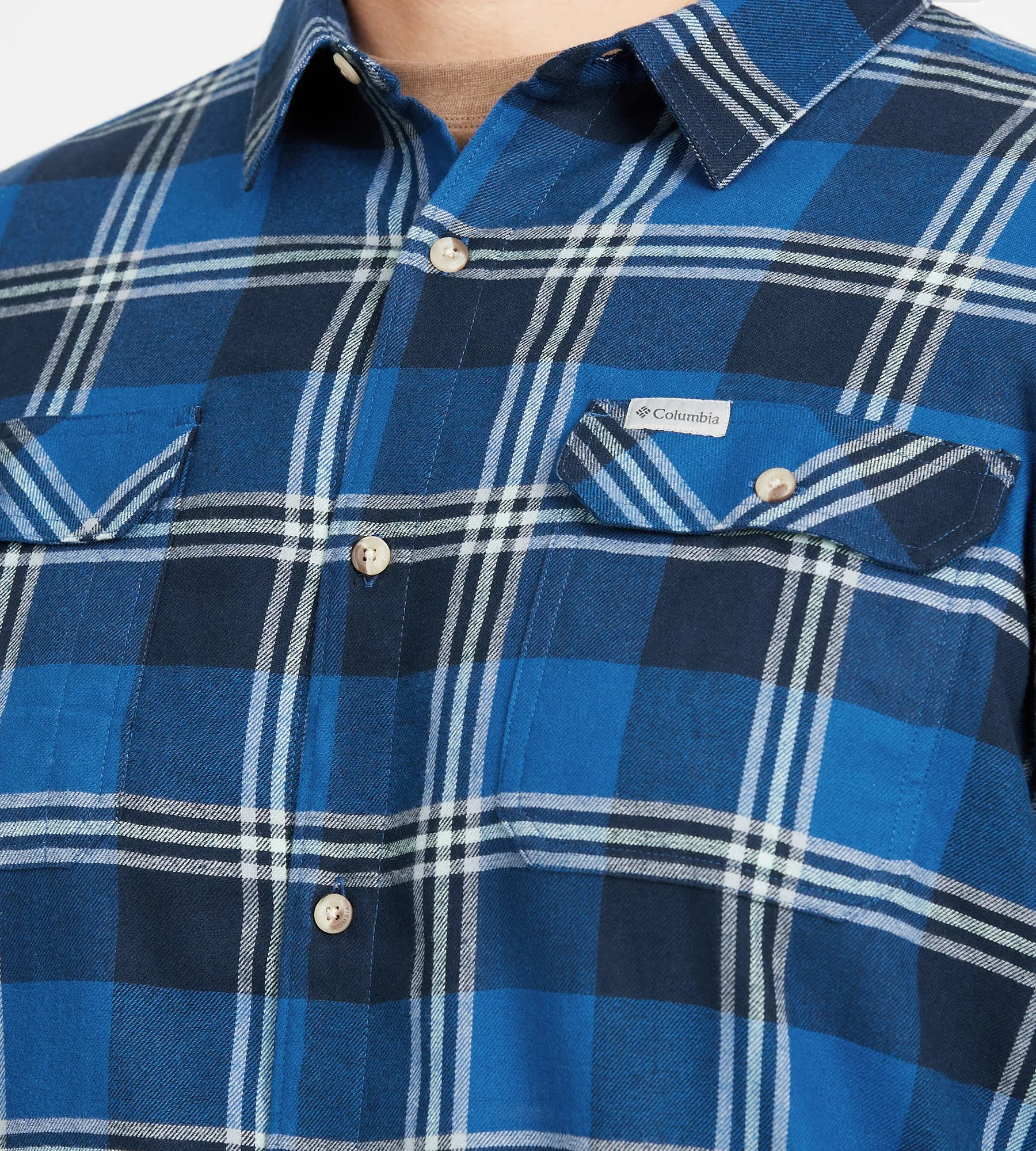 Stretch Flannel Shirt sold by Mr. Big and Tall product image thumbnail 2