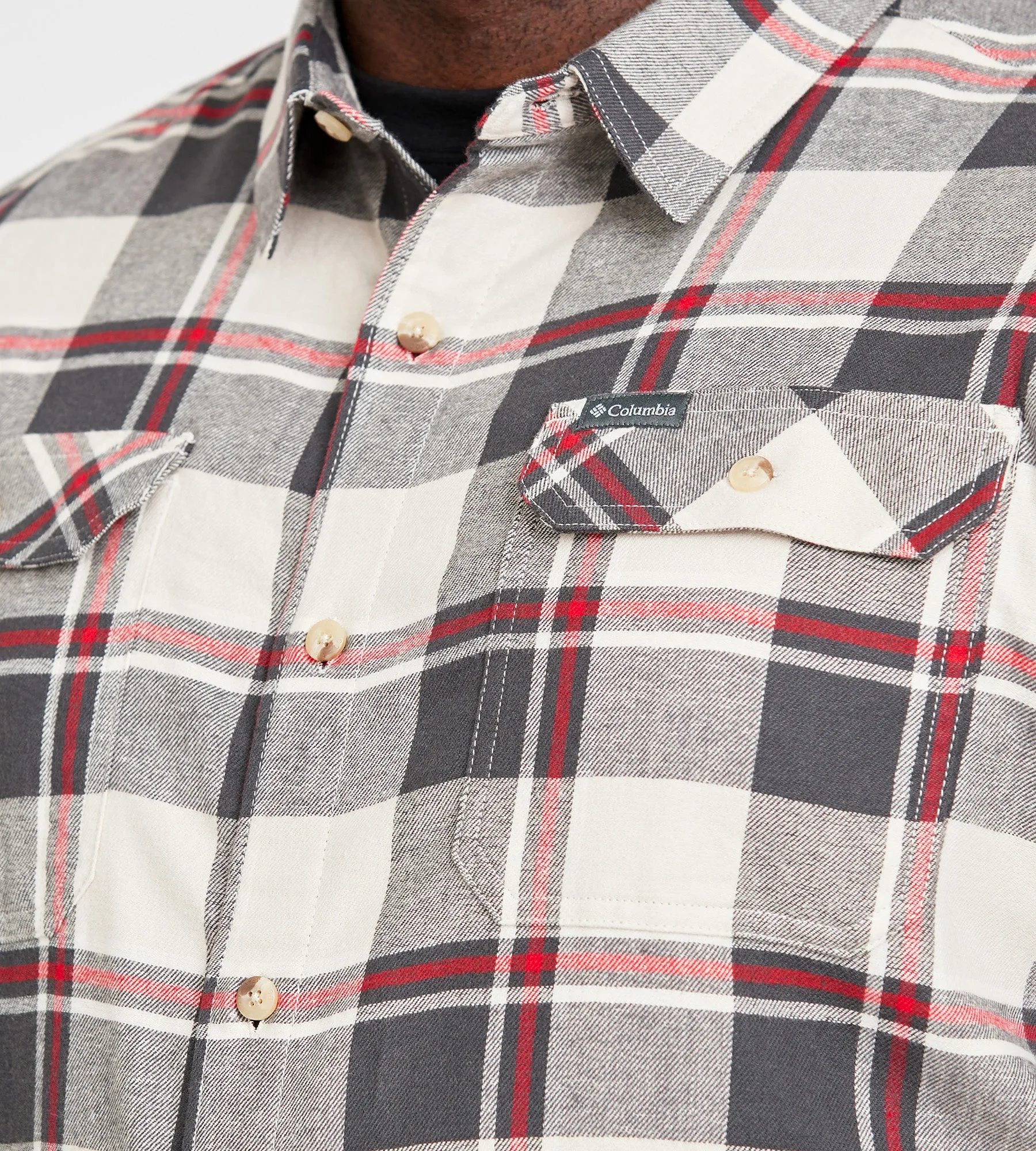 Stretch Flannel Shirt sold by Mr. Big and Tall product image thumbnail 5