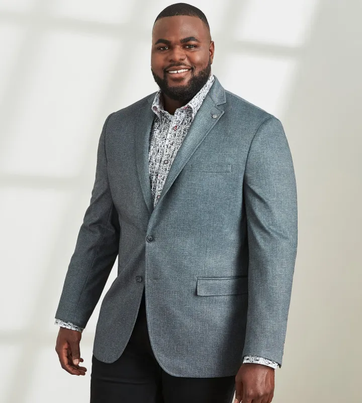 Modern Fit Tonal Knit Sport Jacket sold by Mr. Big and Tall
