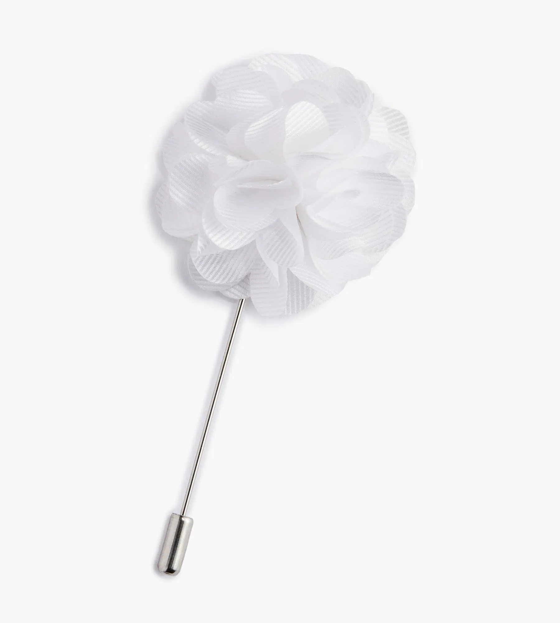 Solid Flower Lapel Pin sold by Mr. Big and Tall