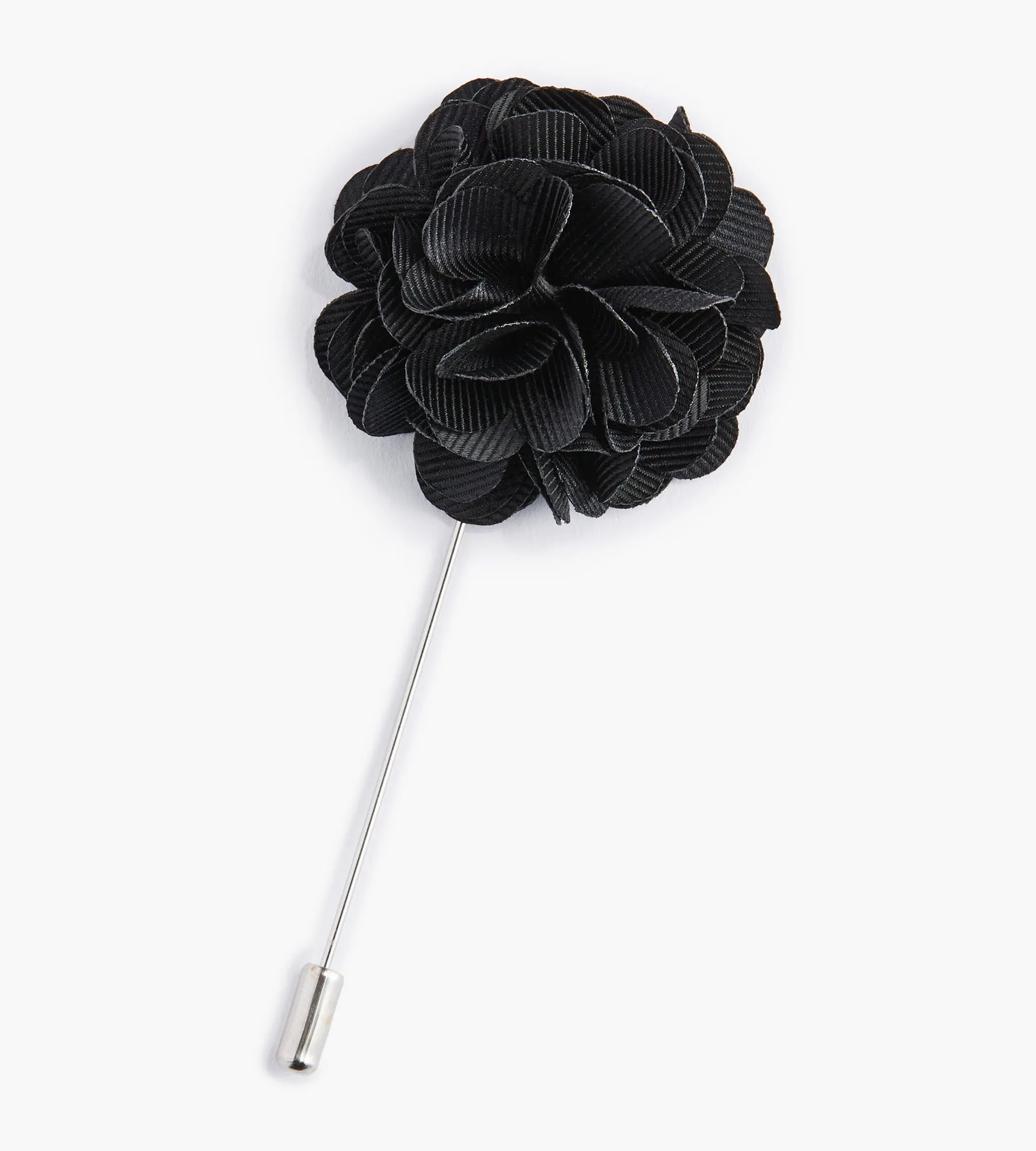 Solid Flower Lapel Pin sold by Mr. Big and Tall product image thumbnail 4