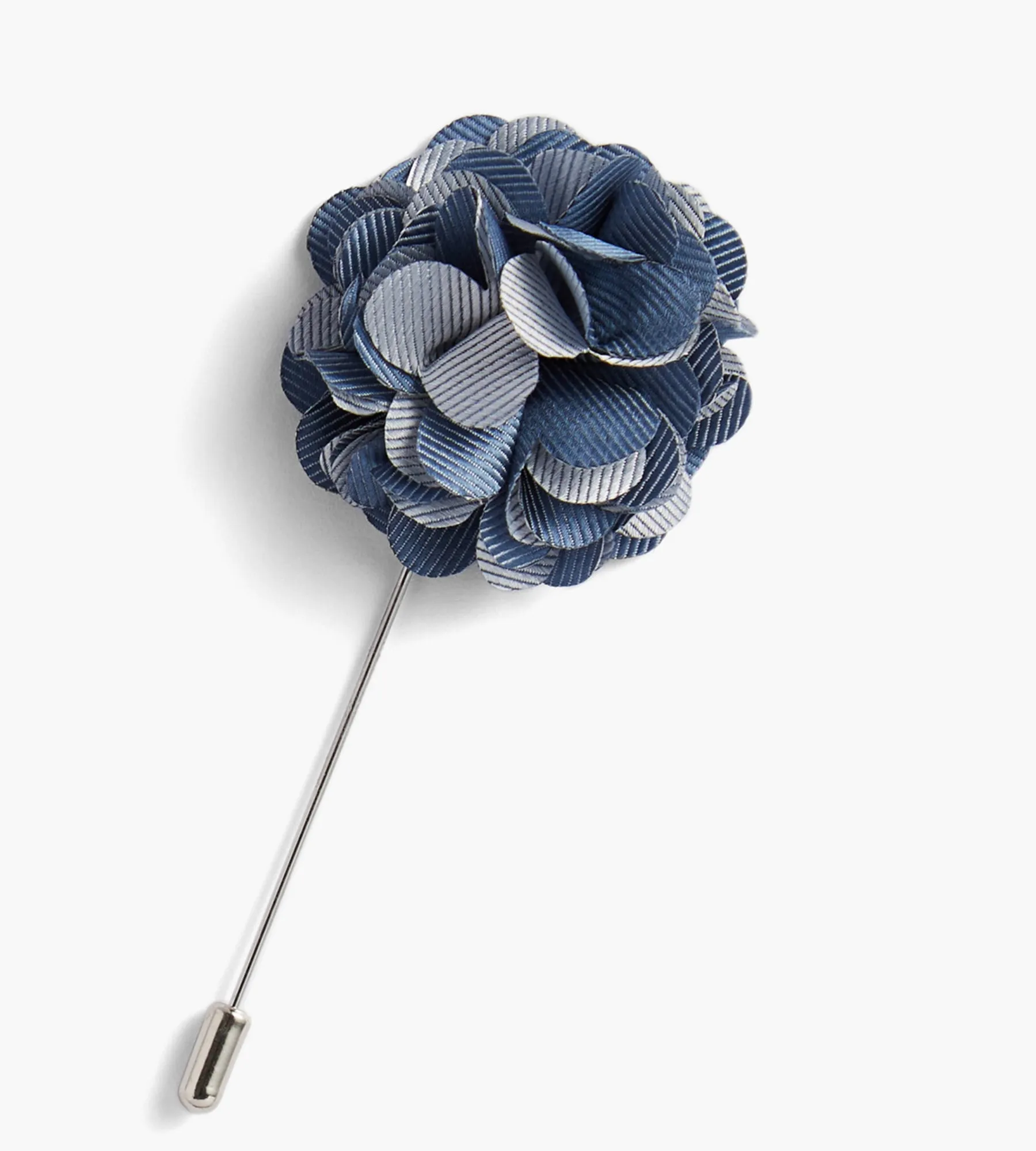Solid Flower Lapel Pin sold by Mr. Big and Tall product image thumbnail 2