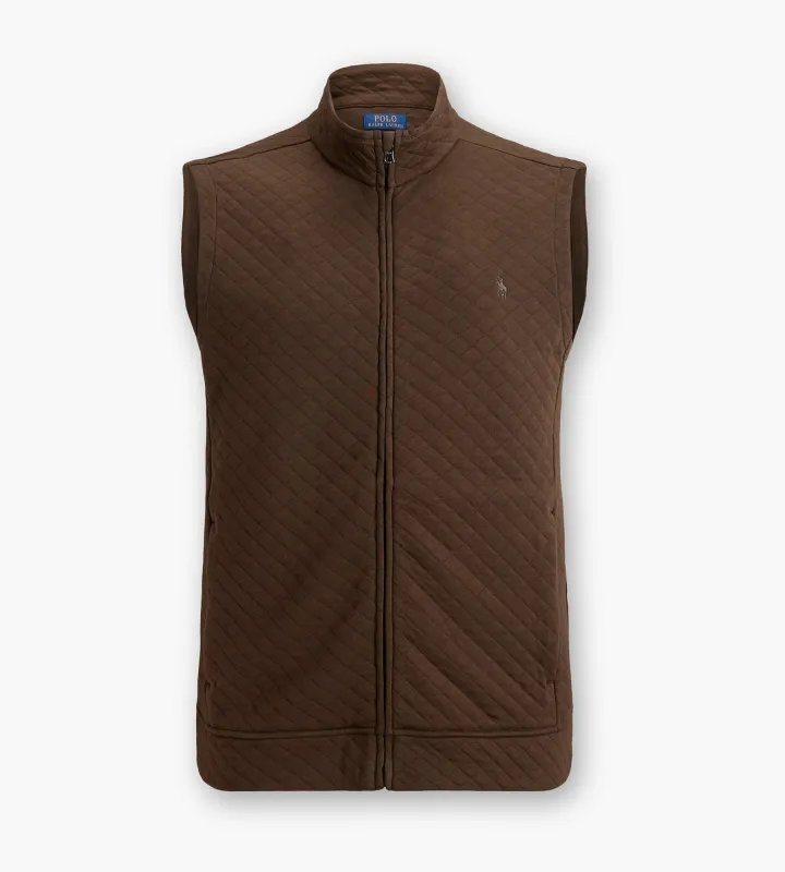 Quilted Lux Jersey Vest sold by Mr. Big and Tall