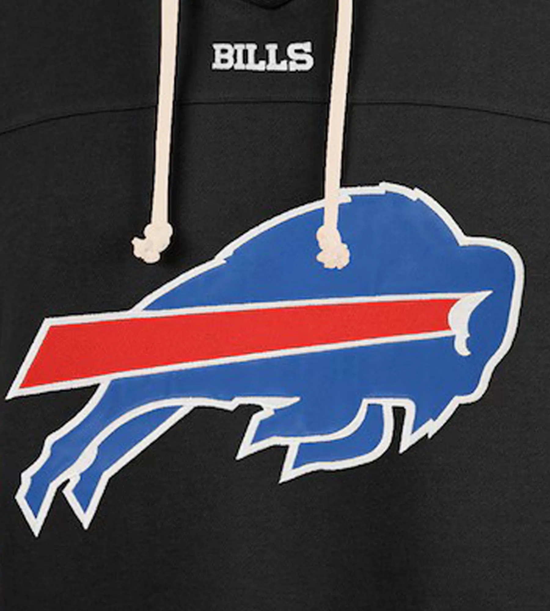 Buffalo Bills Fleece Lacer Hoodie sold by Mr. Big and Tall product image thumbnail 2