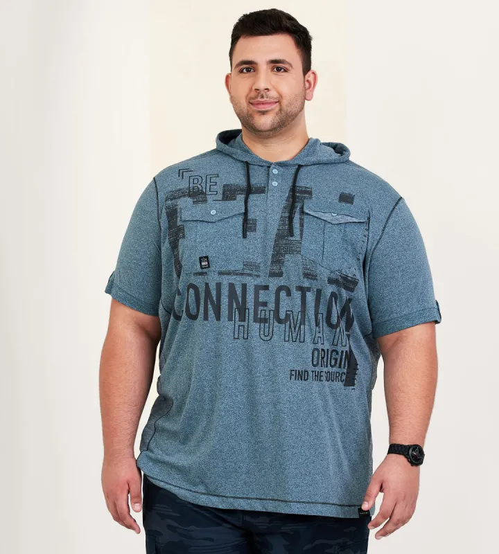 Hooded Graphic Tee sold by Mr. Big and Tall