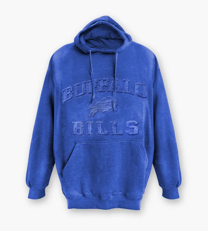 Buffalo Bills Embossed Hoodie sold by Mr. Big and Tall