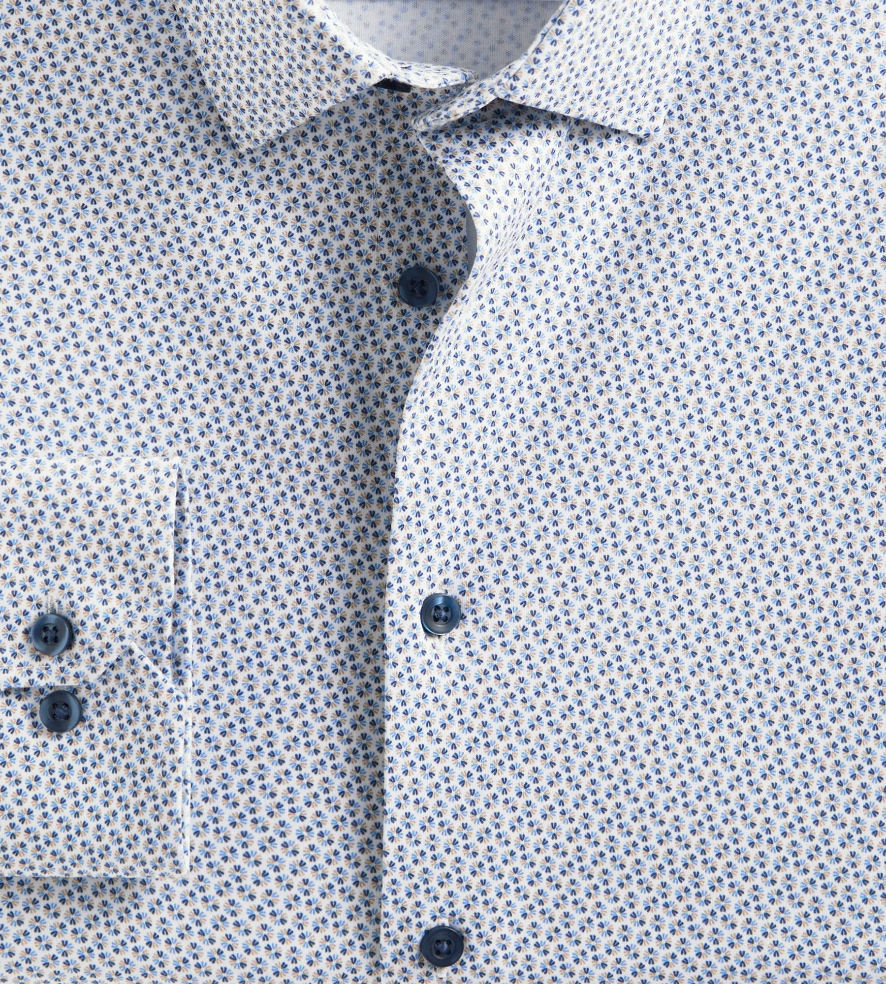 360 Stretch Knit Floral Dress Shirt sold by Mr. Big and Tall product image thumbnail 2