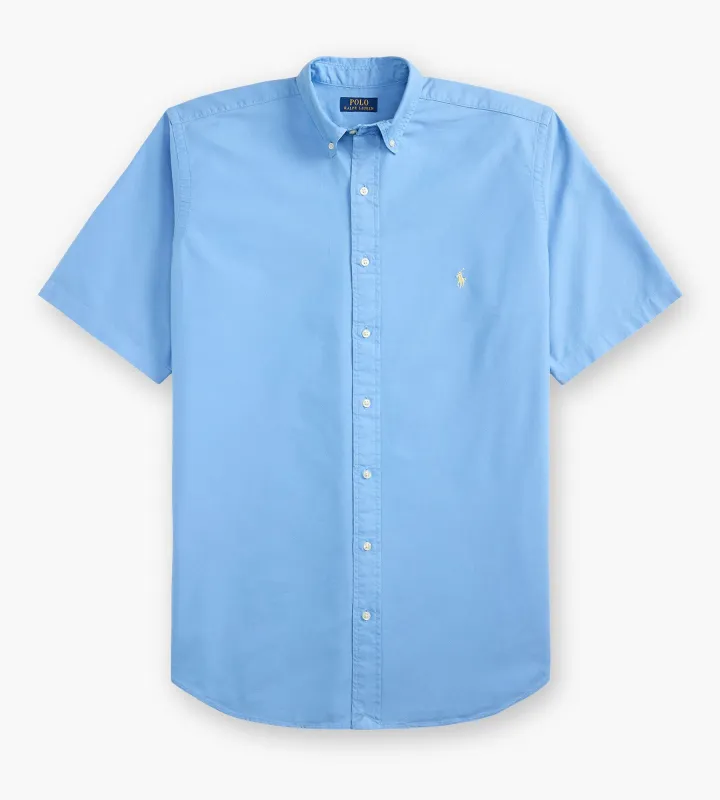 Solid Oxford Short Sleeve Shirt sold by Mr. Big and Tall