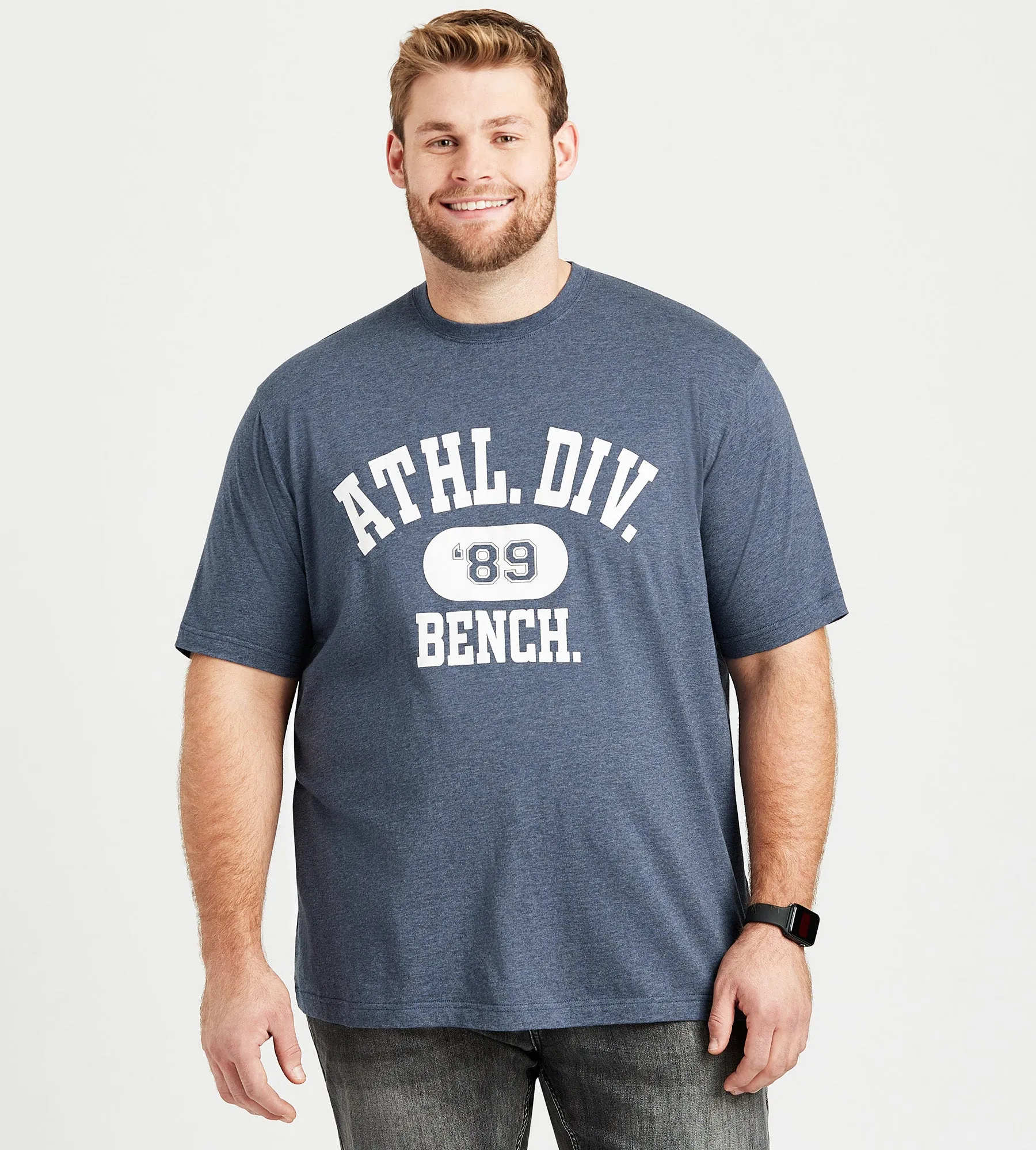 Bench Varsity Print Tee sold by Mr. Big and Tall